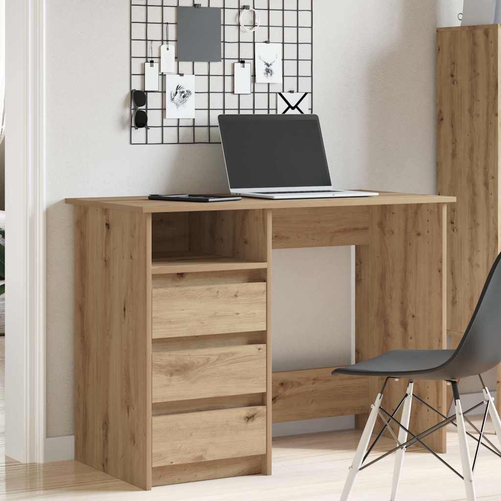 vidaXL Schreibtisch Schreibtisch Artisan-Eiche 102x50x75 cm günstig online kaufen