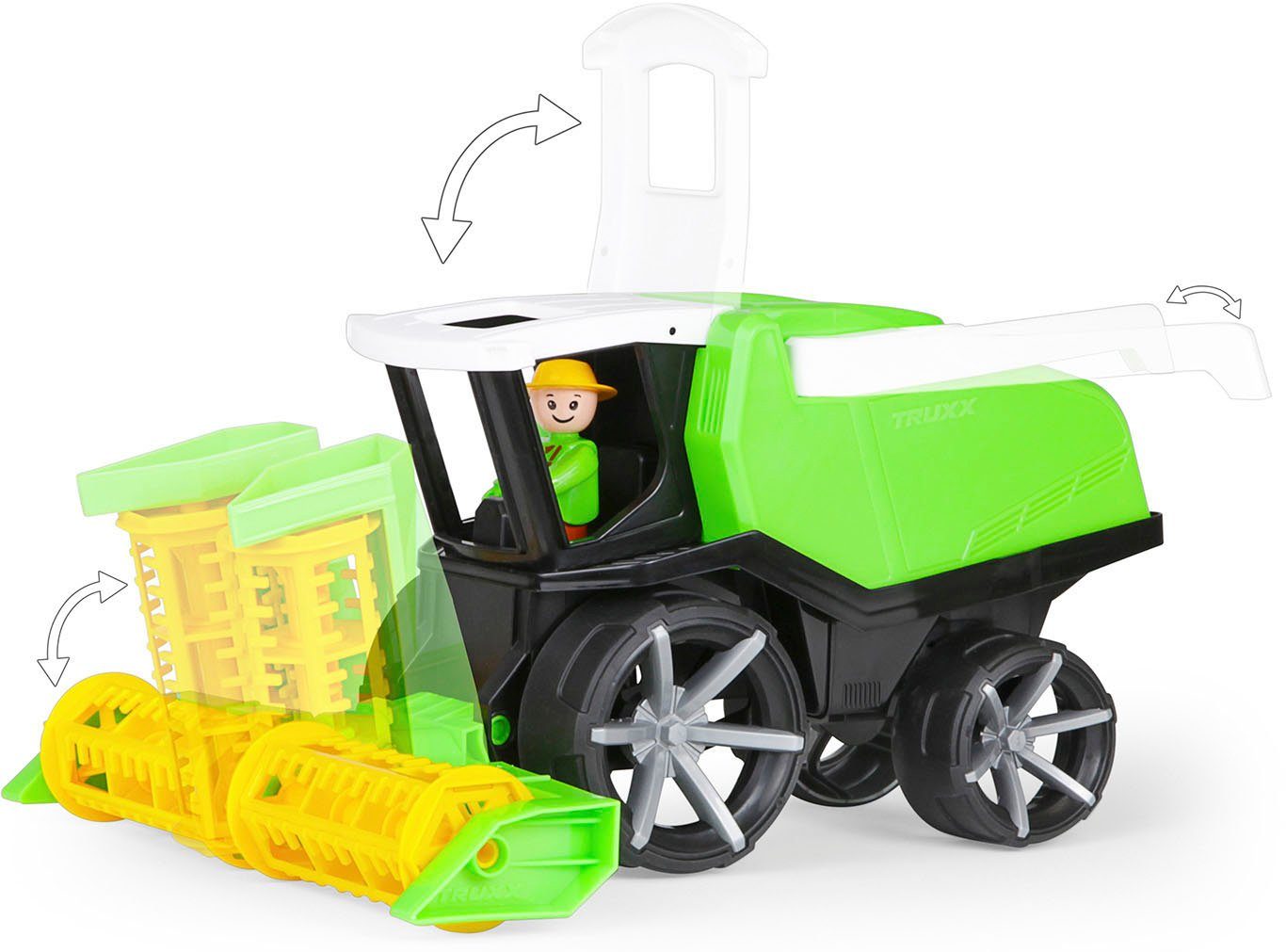 Lena® Spielzeug-Mähdrescher TRUXX², inklusive Spielfigur, Made günstig online kaufen