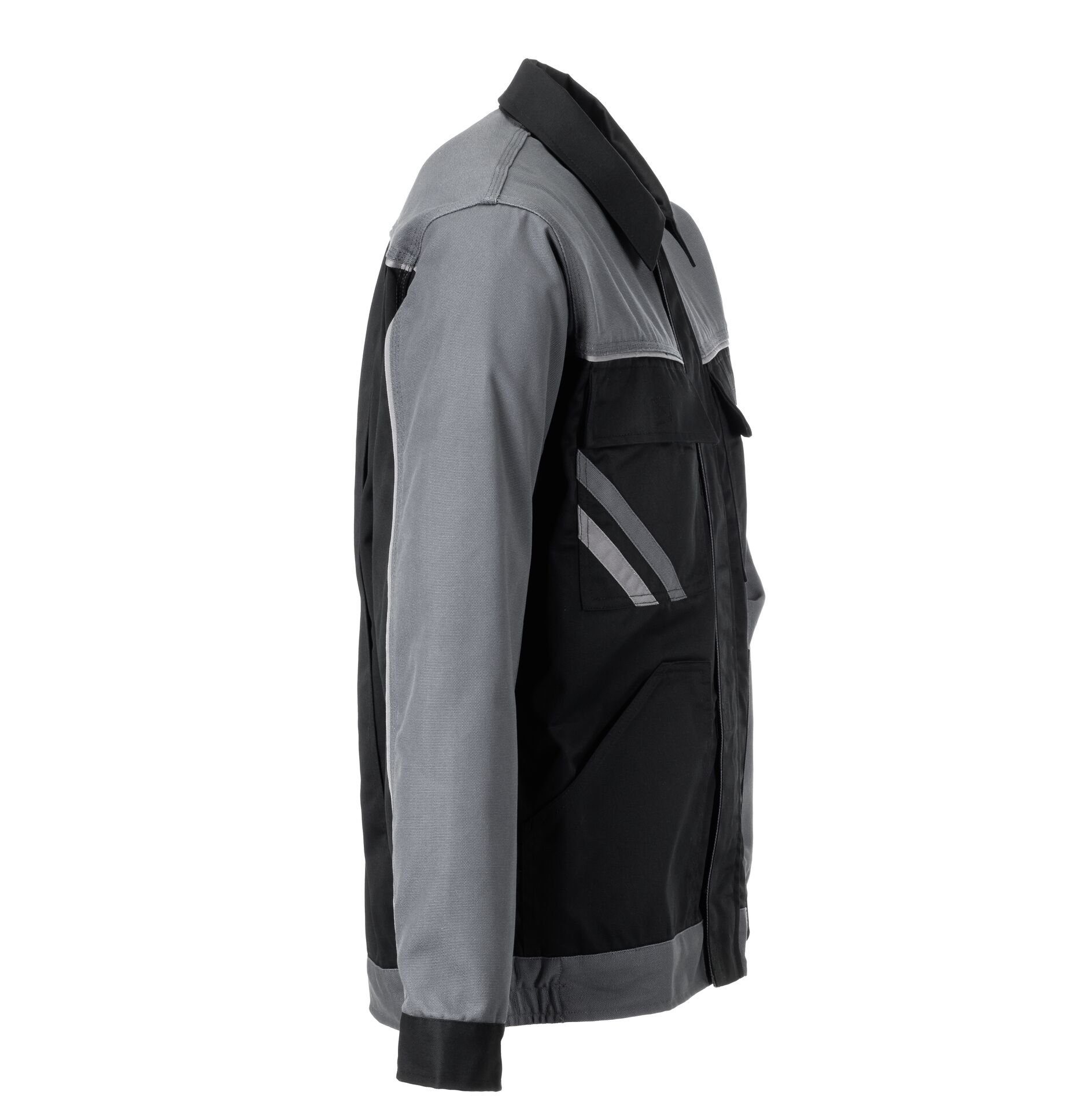 Größe Bundjacke Highline schwarz/schiefer/zink Planam Arbeitshose (1-tlg) 66