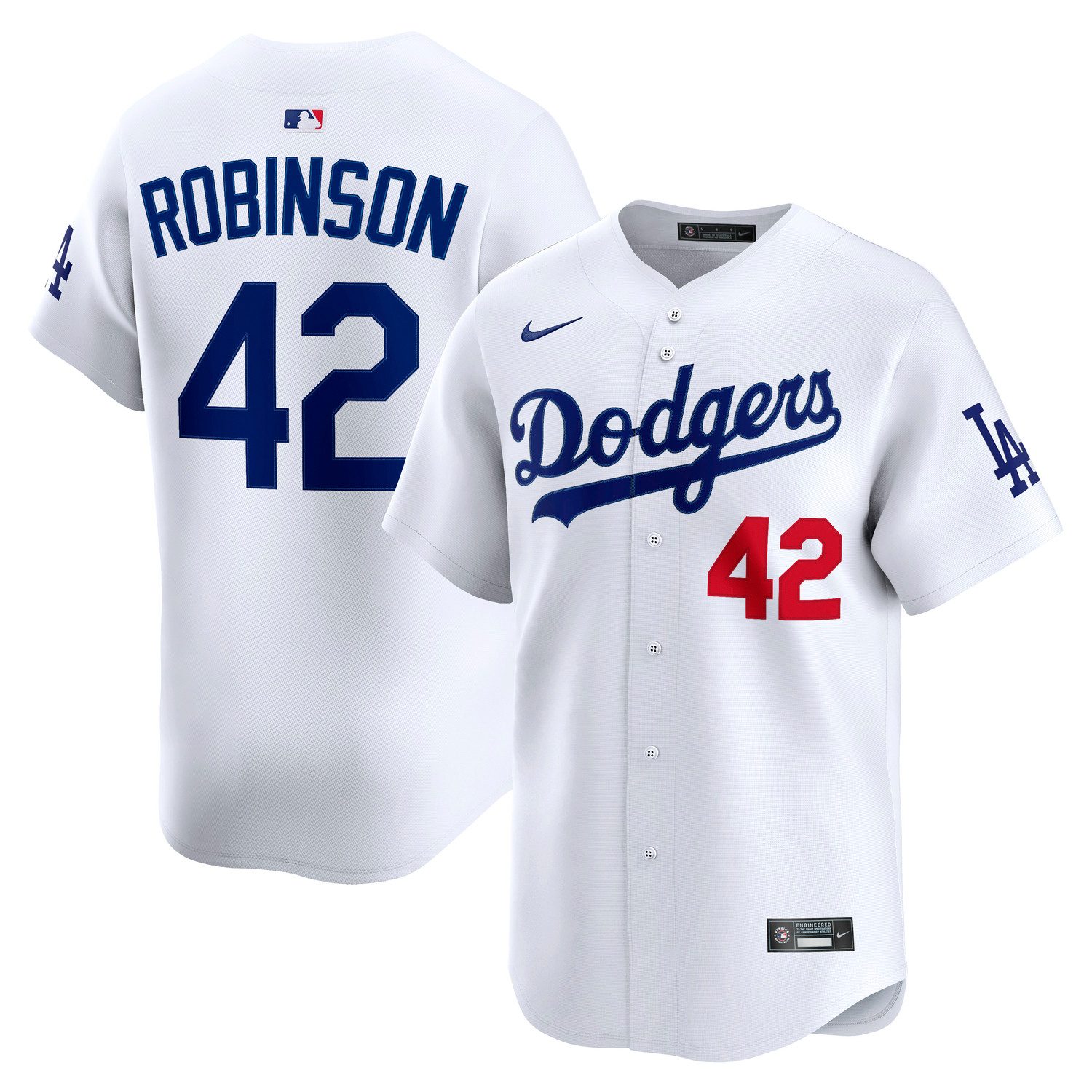 Baseballtrikot Nike Trikot Brooklyn Dodgers Nike CTN Jersey Robinson 42