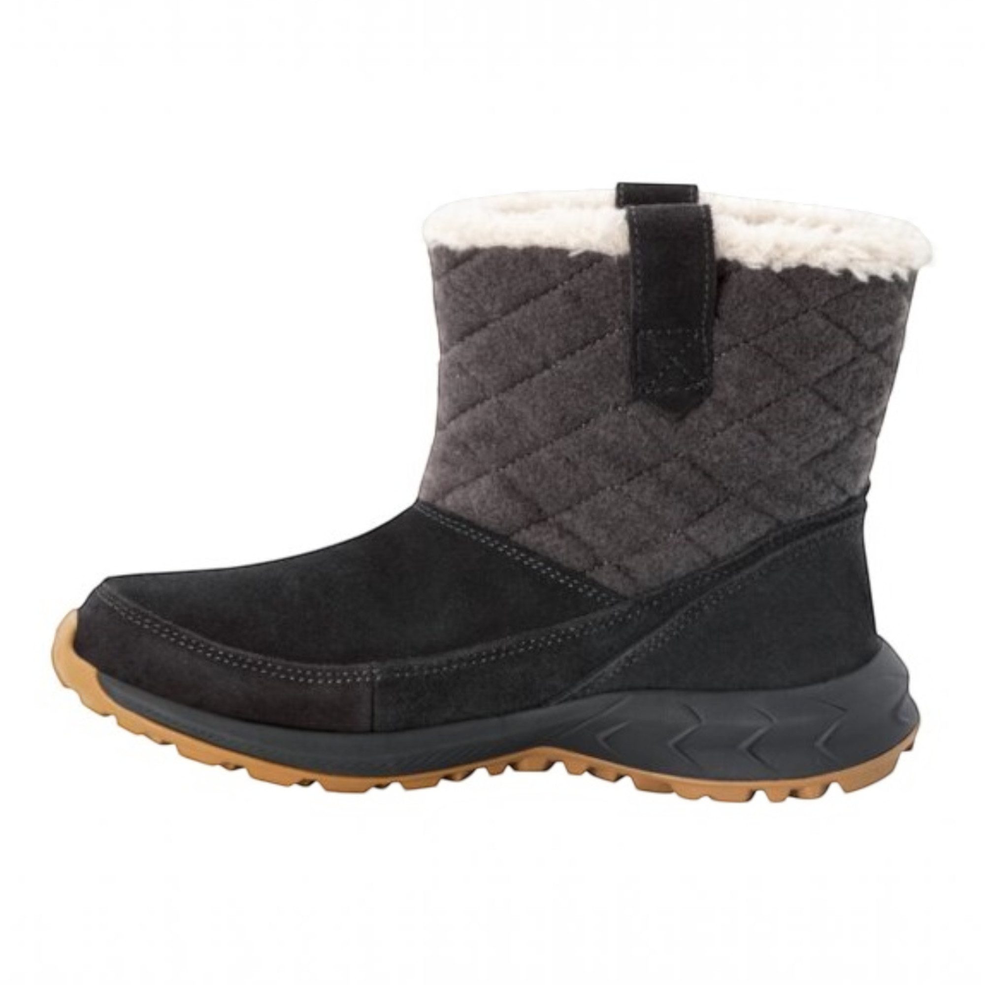 Jack Wolfskin Queenstown Texapore Boot (Veloursleder, wasserdicht) phantomgrau Damen Winterstiefel