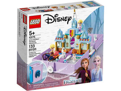 LEGO® Konstruktionsspielsteine LEGO® Disney™ Princess - Annas und Elsas Märchenbu, (Set, 133 St)