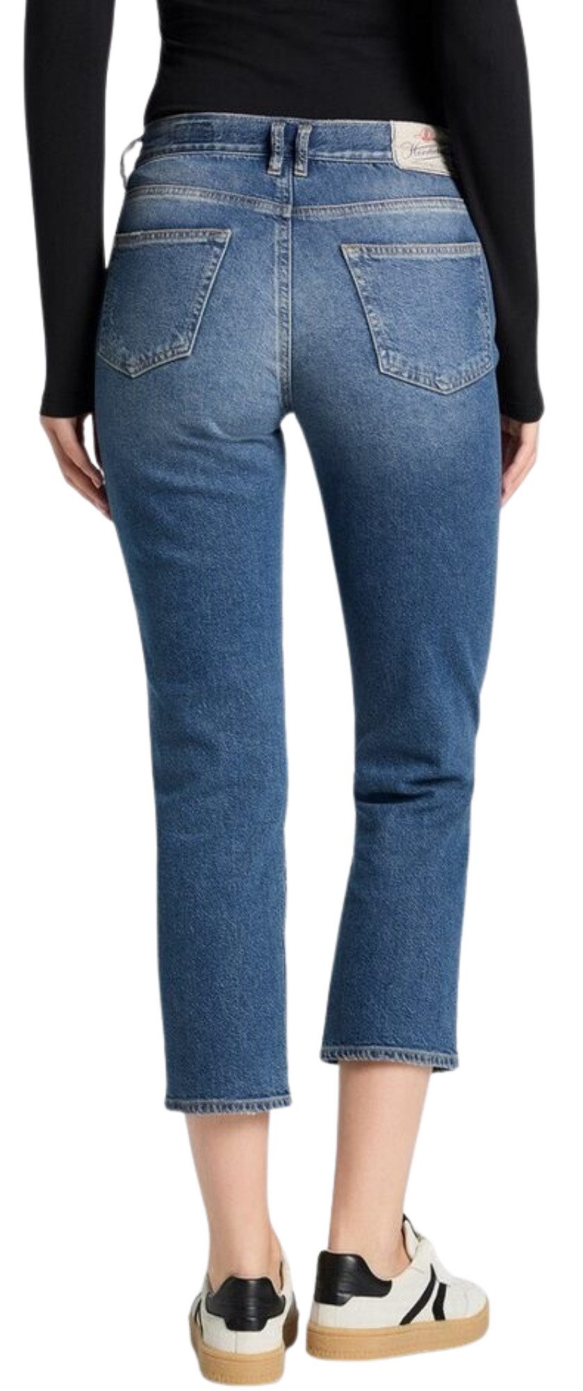 Herrlicher Destroyed-Jeans 5987-D9105-853, Breezy Cropped Jeans destroy – Slim Fit destroyed Look