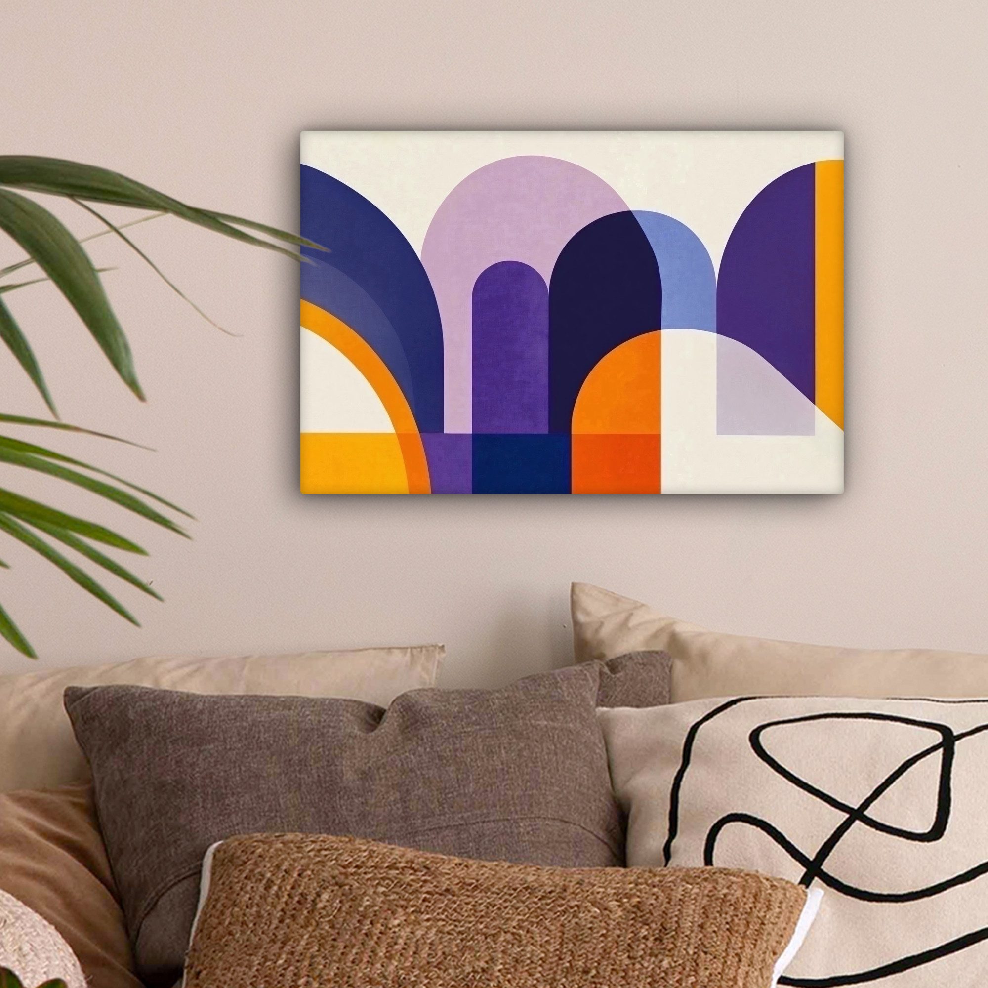 OneMillionCanvasses® Leinwandbild Formen - Abstrakt - günstig online kaufen
