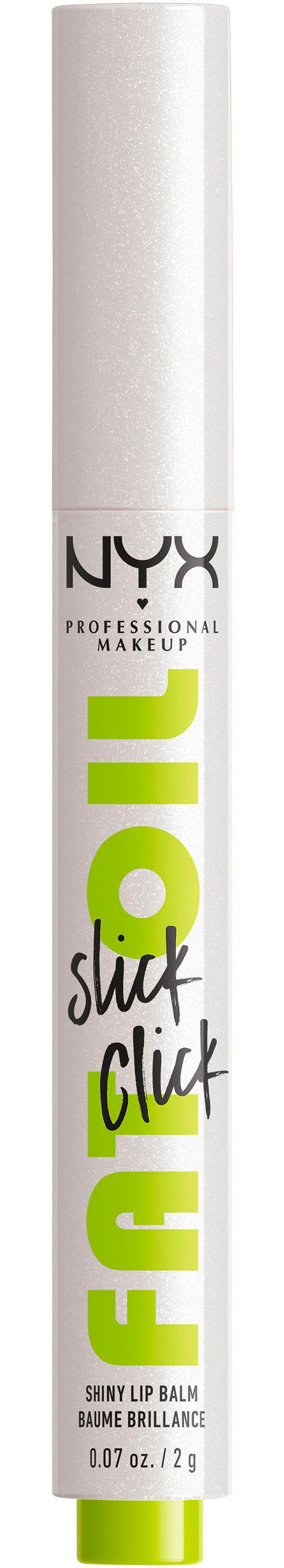 NYX PROFESSIONAL MAKEUP Lippenstift FAT OIL SLICK CLICK, leichter, aufbaubarer, pigmentierter Lip Balm