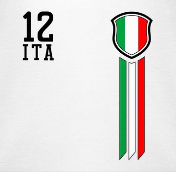 Shirtracer Shirtbody 12 Mann Italien 2024 Fussball EM Fanartikel Baby