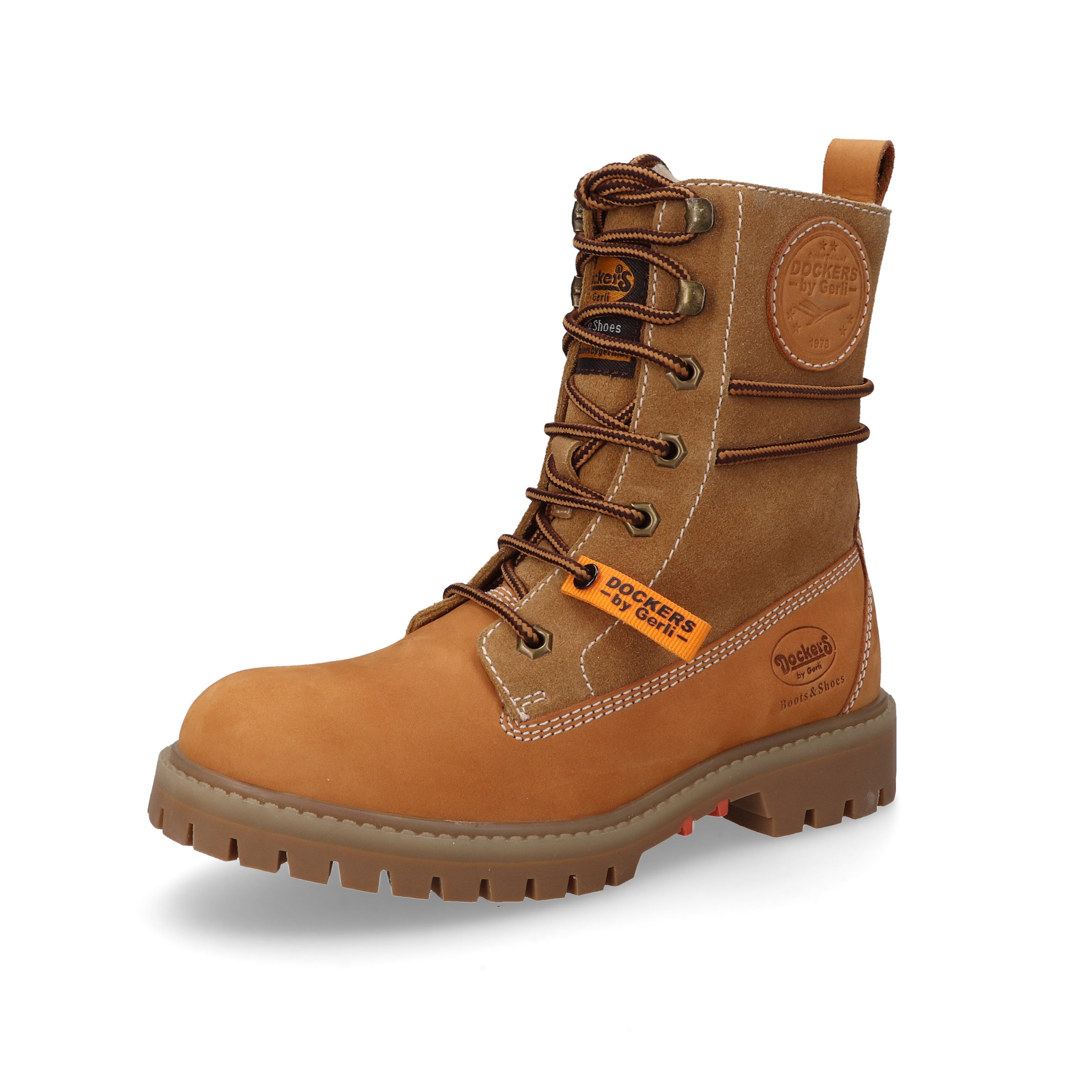 Dockers by Gerli Schnürstiefel Boots, Casual Boots mit modischen Schnürsenk günstig online kaufen