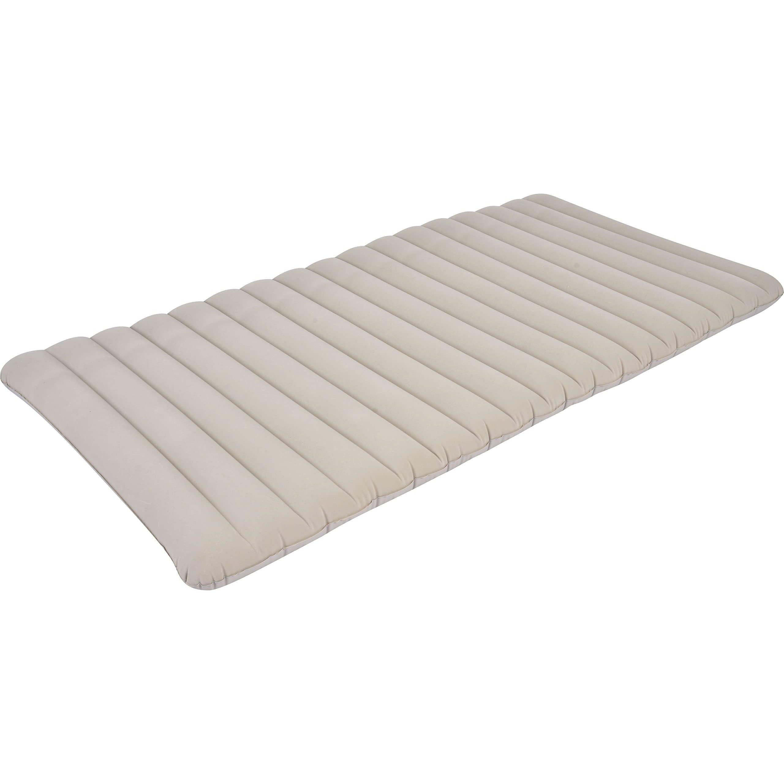 Avenli Luftmatratze Luftbett Camping für 1 Person grau 183x97x12cm Twin-Size, (aufblasbar Ideal als Reisebett oder Isomatte, 1-St., für Indoor und Outdoor mit beflockter Oberfläche), Campingmatratze ohne Pumpe