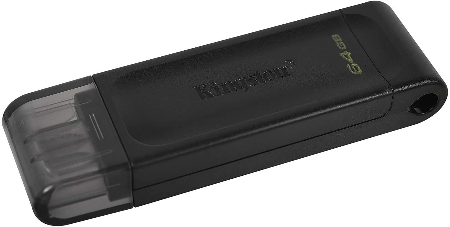 Kingston DataTraveler DT70 (128 GB) USB-C Typ-C 3.2 Flash Drive USB Stick USB-Stick
