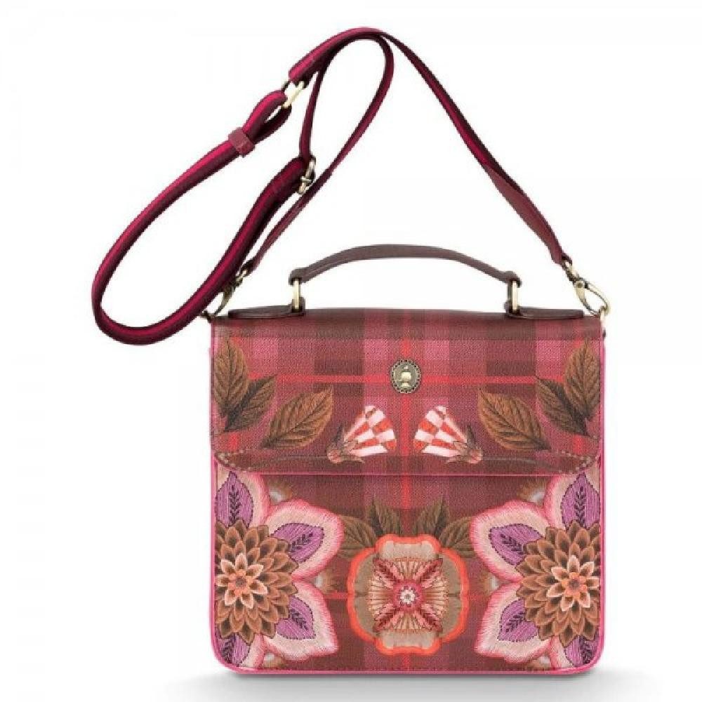 PiP Studio Handtasche Schultertasche Cross Body Flores Felices Red (M)