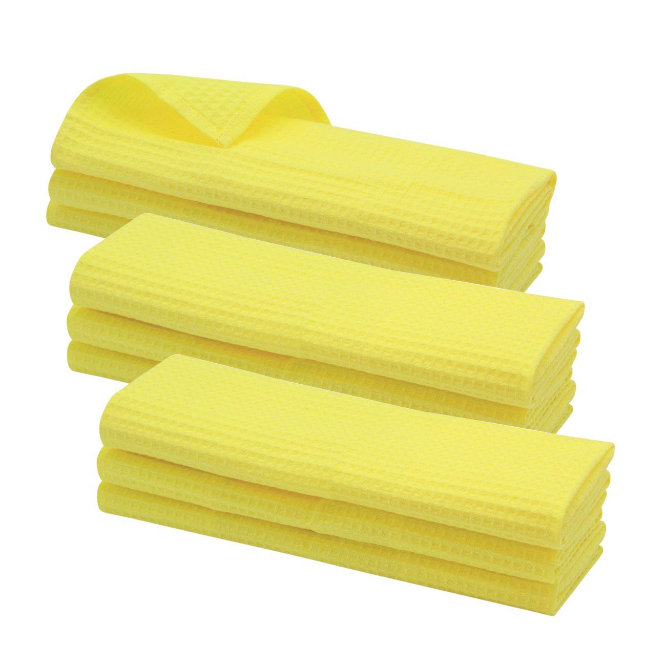 Engelland Geschirrtuch Poliertuch, (Vorteils-Set, 9-tlg., Waffel-Pique), günstig online kaufen