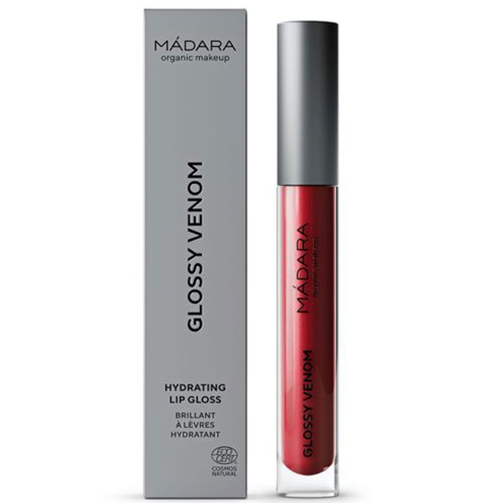 Madara Lipgloss GLOSSY VENOM Lip gloss RUBY RED, 4 ml