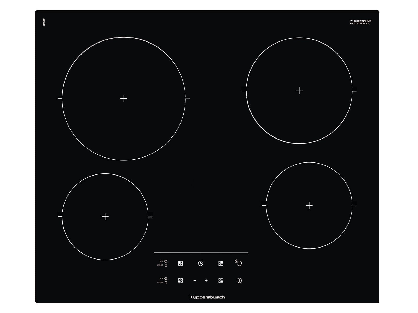 Küppersbusch Elektro-Kochfeld KE6110.0SE, autark