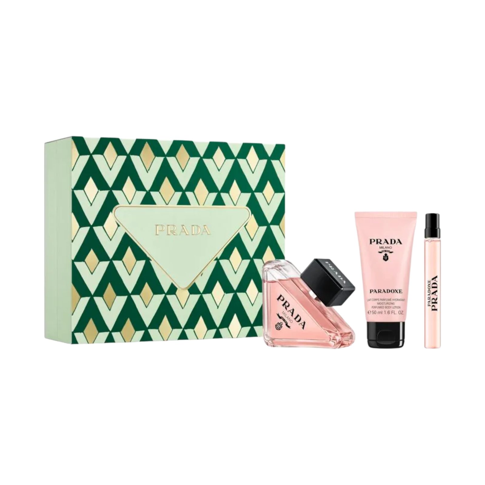 PRADA Duft-Set Paradoxe 90 ml Eau de Parfum Xmas Set, 3-tlg.