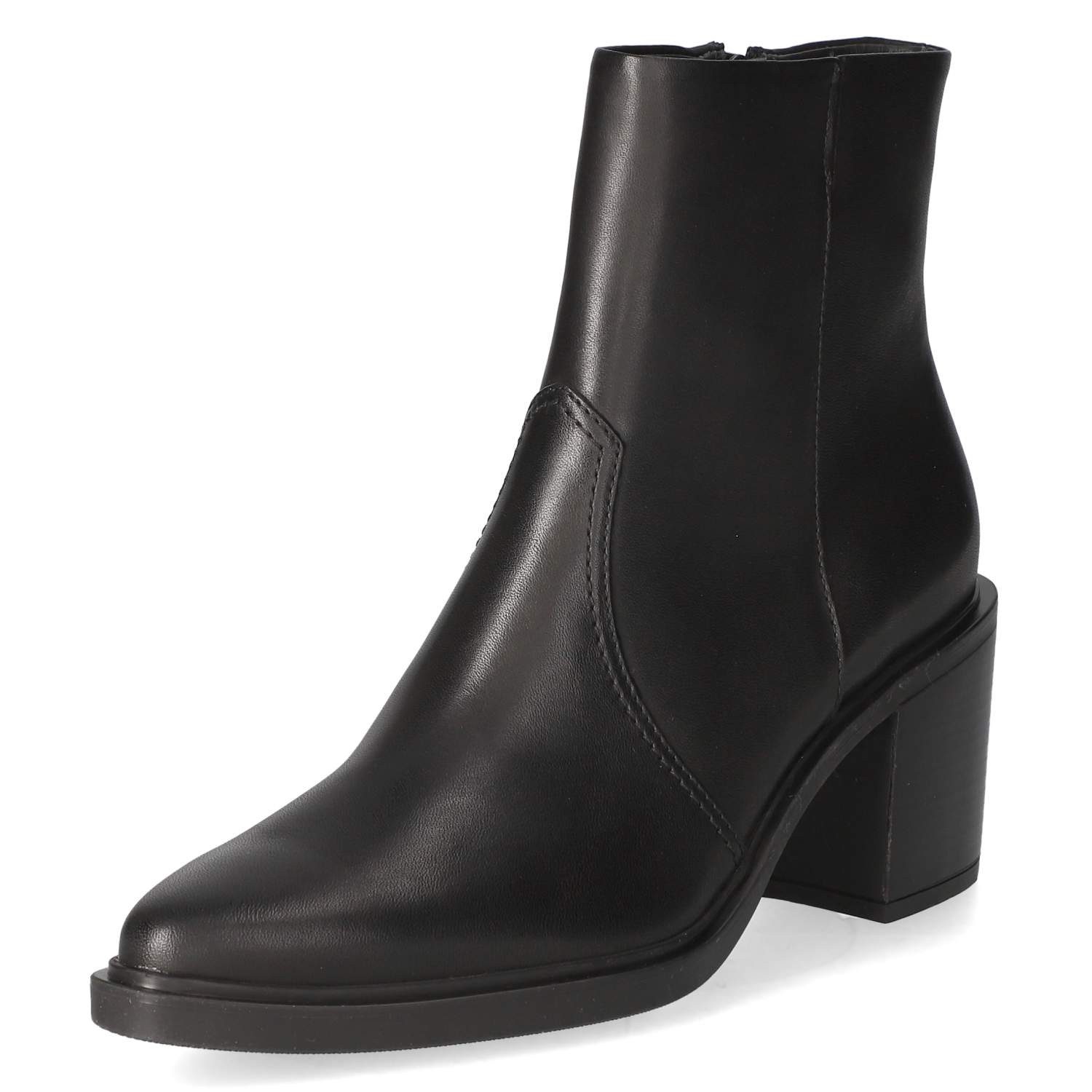 Paul Green Paul Green 8244-00 Damen Glattleder schwarz Schlupfstiefel günstig online kaufen