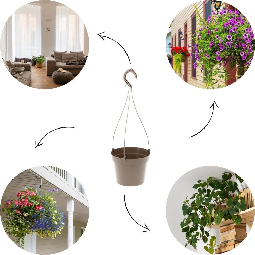 Holdlebe Blumenampel Hängepflanztopf Hängetopf Hängeampel Für Terrasse