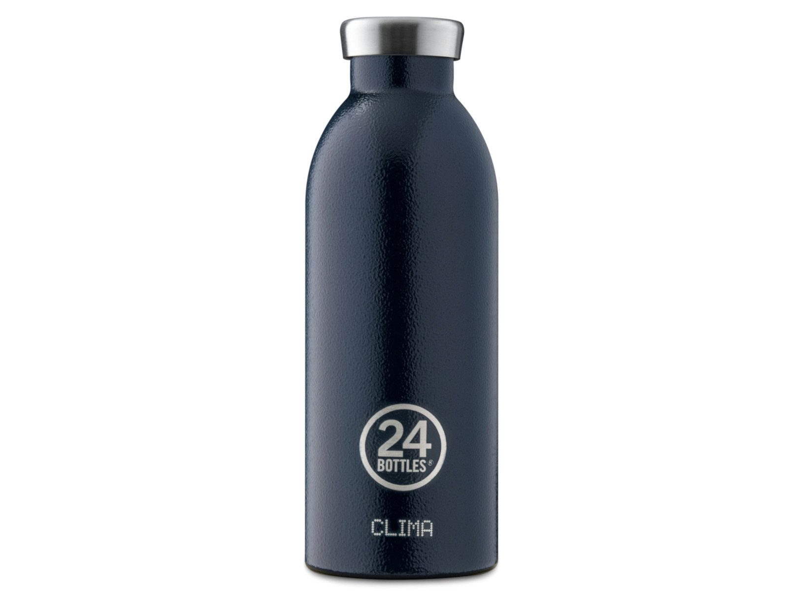 24 Bottles Trinkflasche Clima Bottle Rustic Deep Blue 500ml
