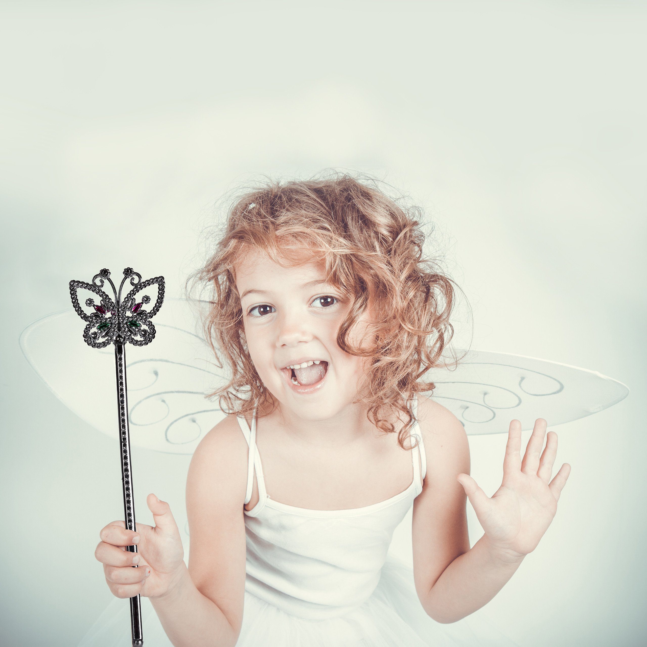 relaxdays Feen-Kostüm 10 x Feenflügel mit Zauberstab pink