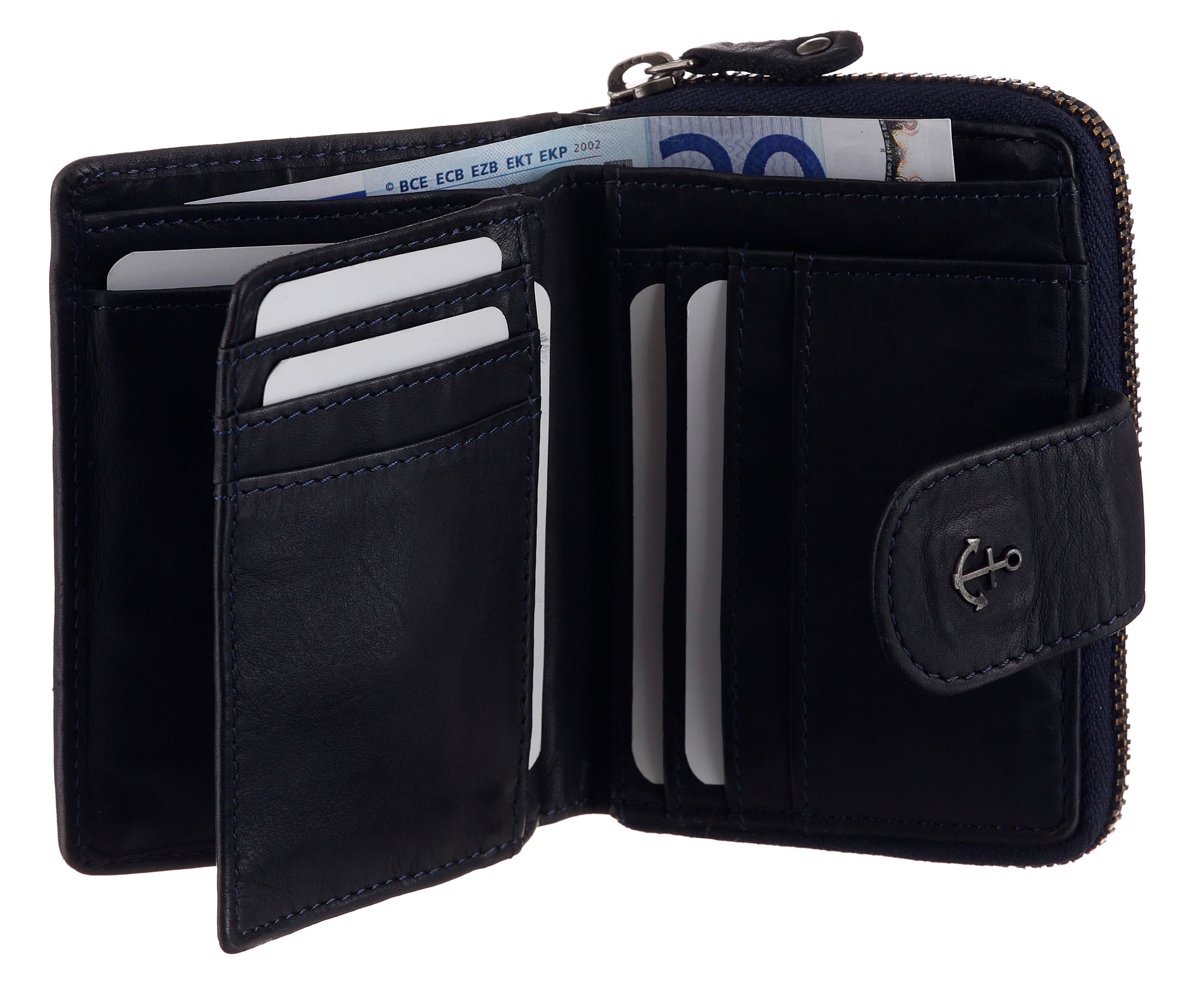 Harbour RFID-Technologie HARBOUR 2nd Second Geldbörse mit Is, navy Wallet