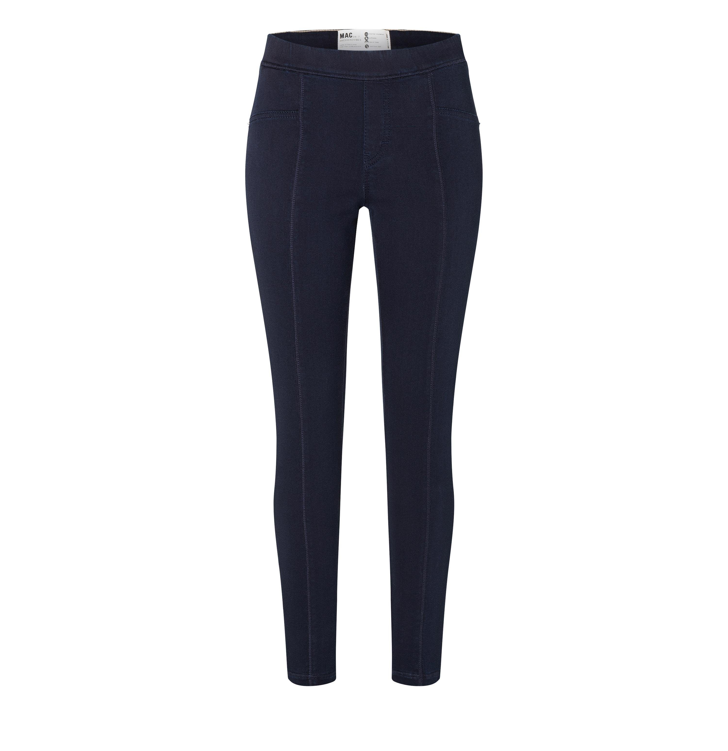MAC Stretch-Jeans MAC LEGGINGS more than rinsewash 5907-90-0350 D802 - ISKO™ SOFT DENIM