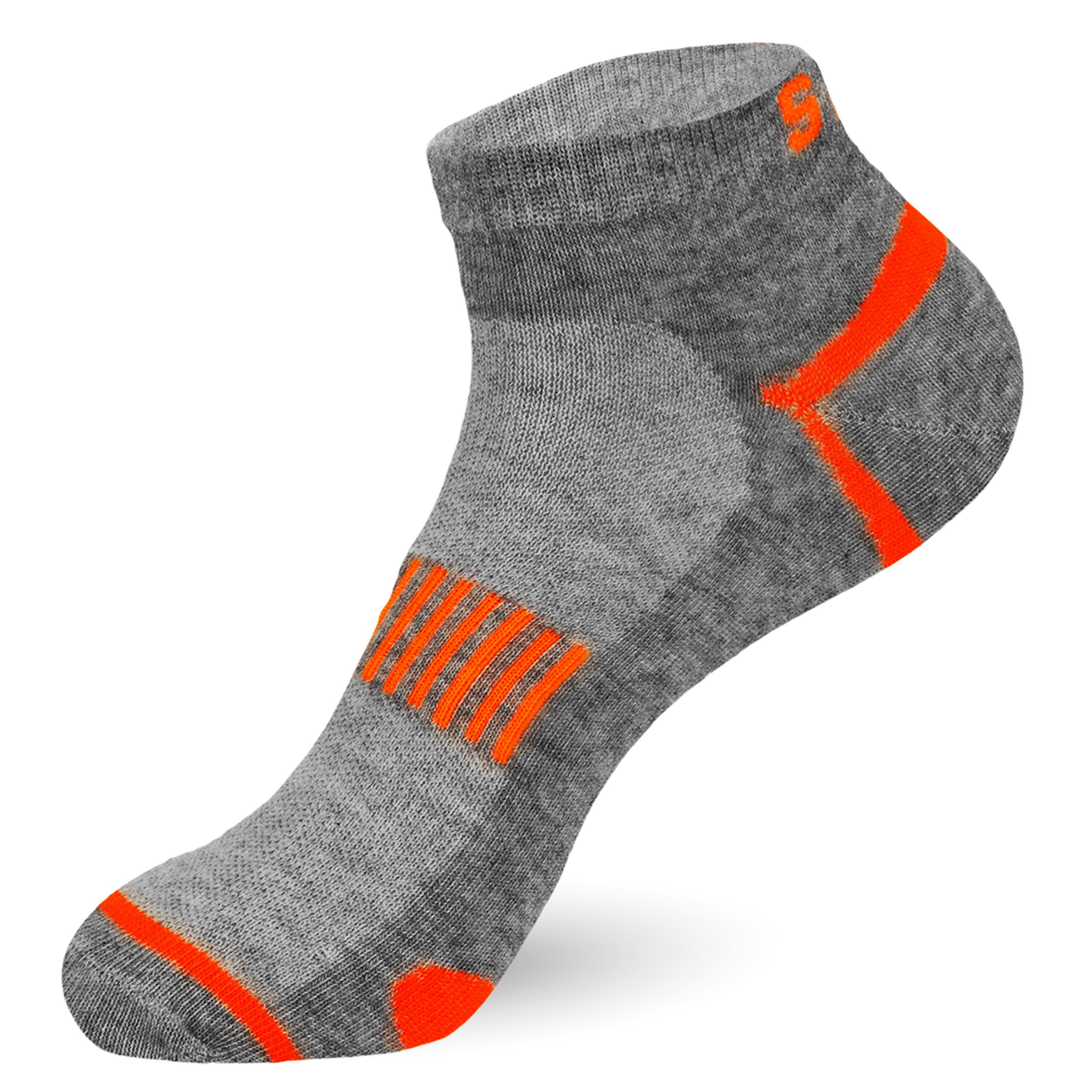 TEXEMP Sneakersocken 6 bis 18 Paar Sneaker Socken Herren & Damen Mehrfarbig Baumwolle Kurz (Packung, 6-Paar) Atmungsaktiv – Bild 4 von 5