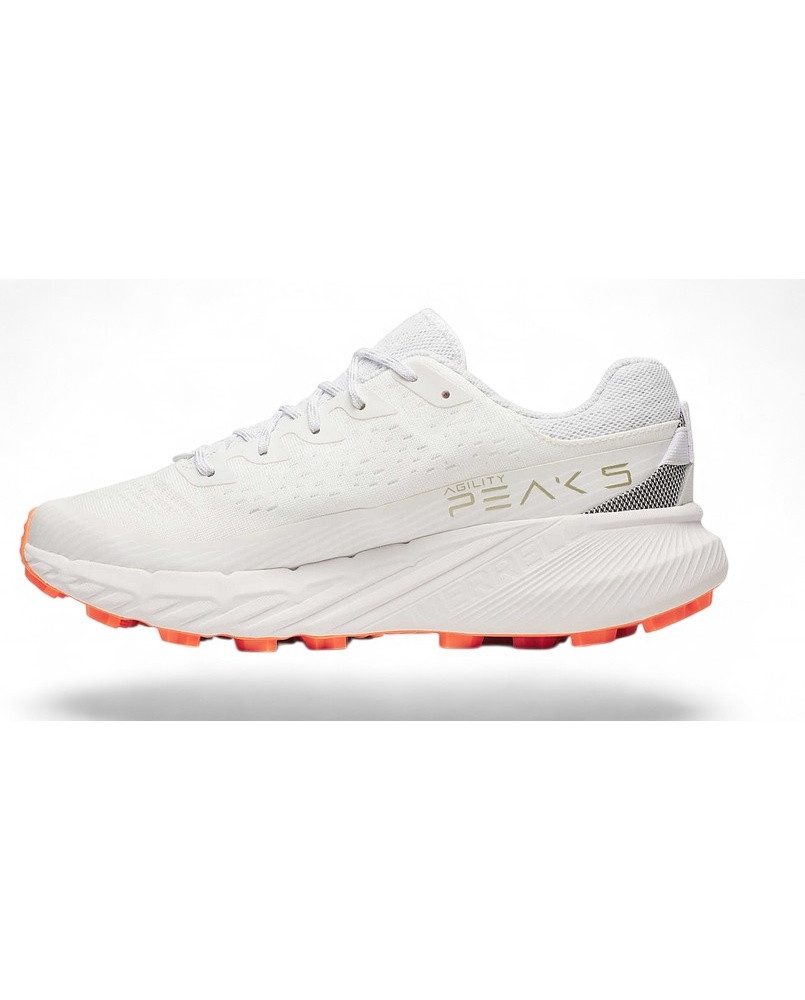 Merrell Agility Peak 5 (angenehmer Tragekomfort, Rock Plate) weiss/flame Laufschuh