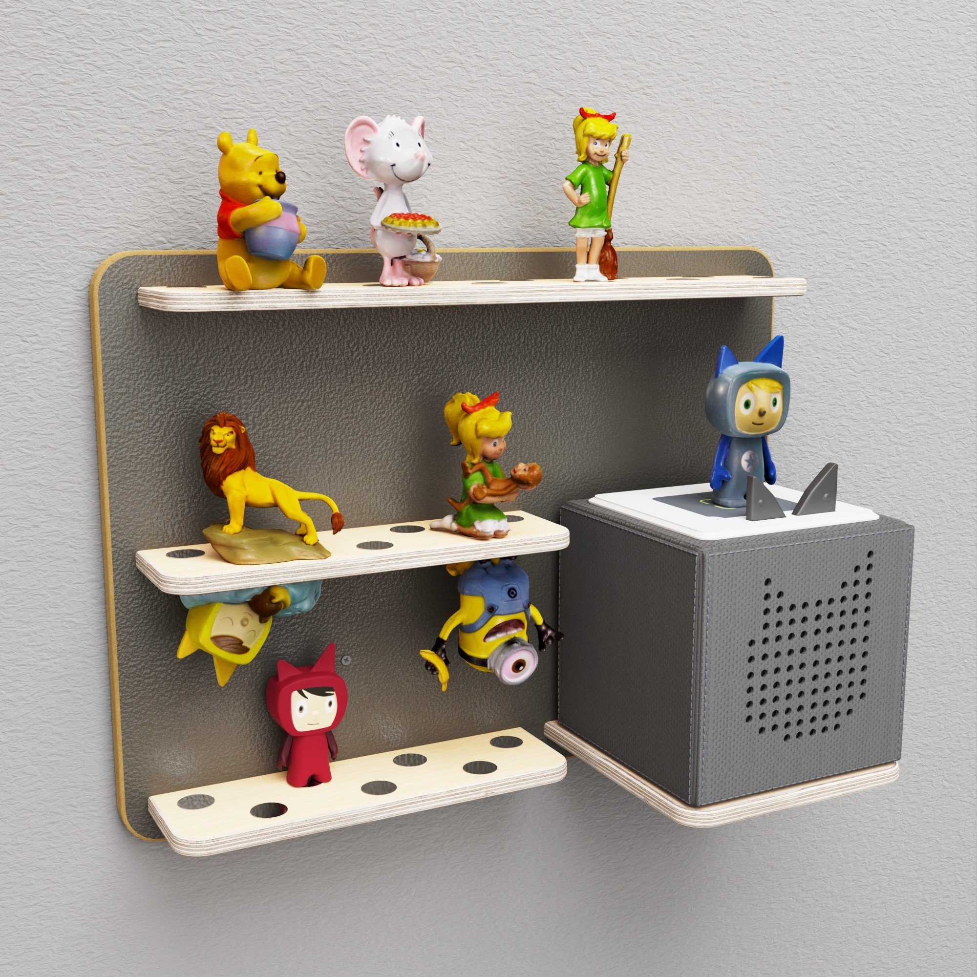 Holzura Kinderregal Regal für Toniebox, Aufbewahrung günstig online kaufen