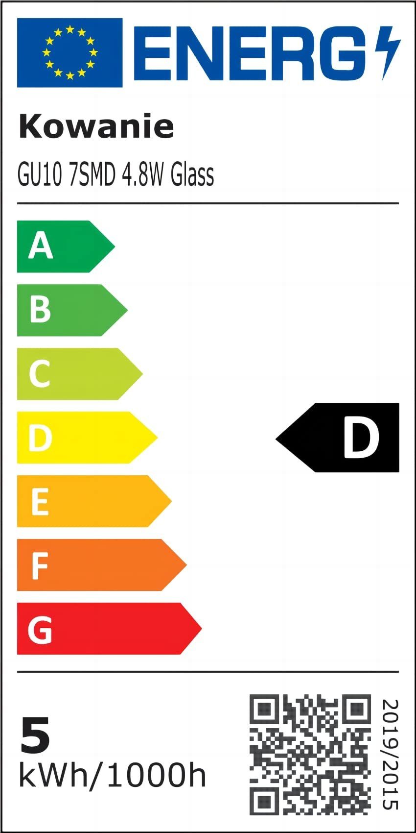 Energieeffizienzklasse: 