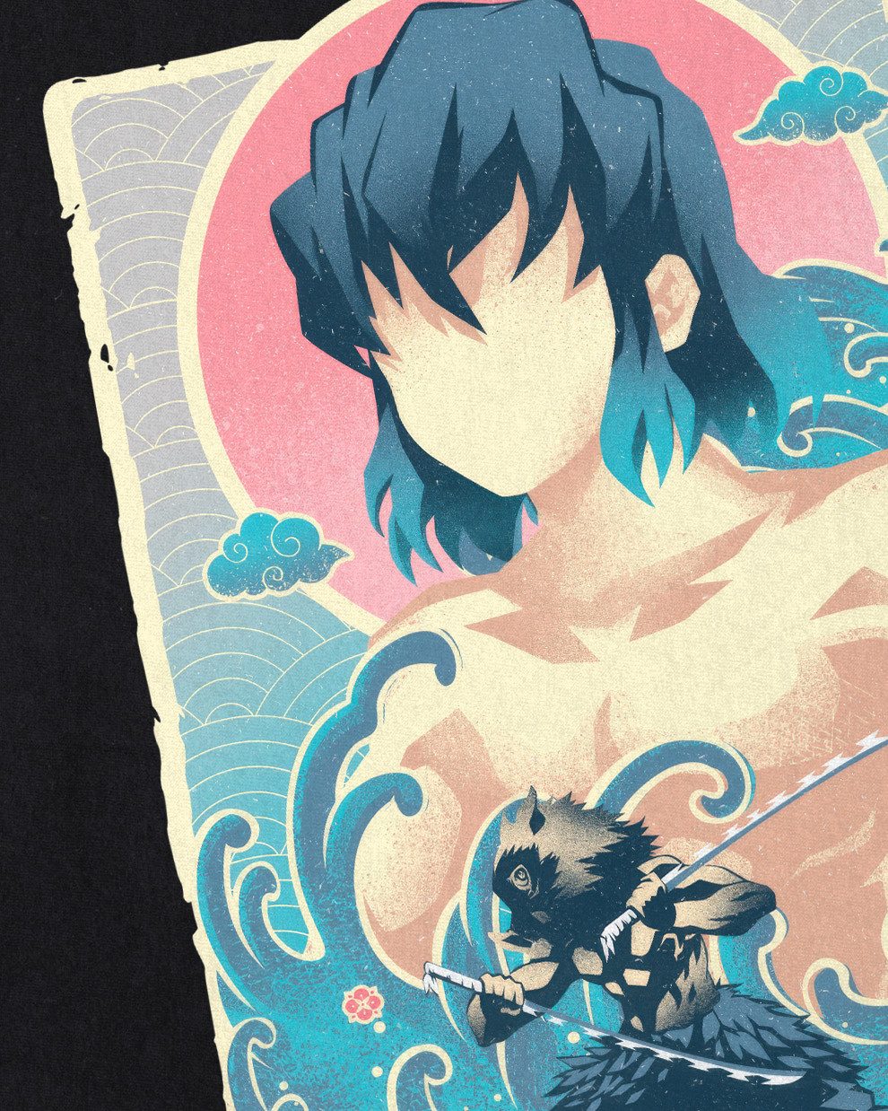 style3 T-Shirt demon slayer inosuke hashibira tanjiro kamado nezuko zenitsu agatsuma