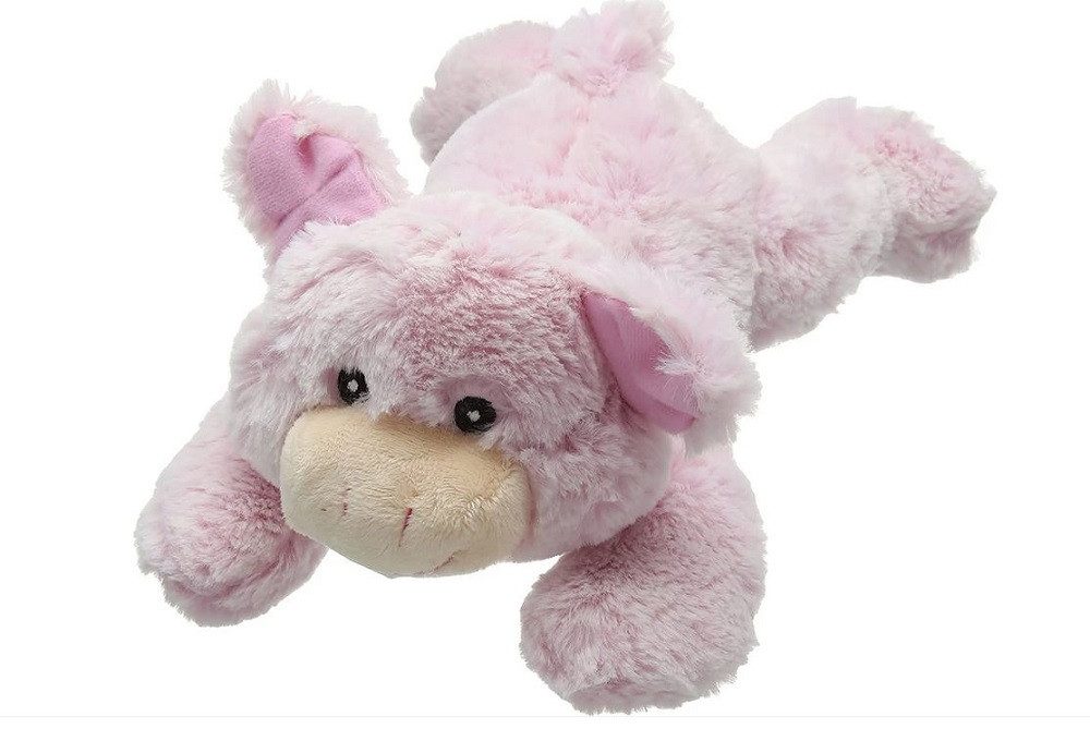 Lilalu Kuscheltier Schweinchen Stofftier, Glücksschweinchen, Schwein rosa Plüsch (1-St), Ideal als Geschenk