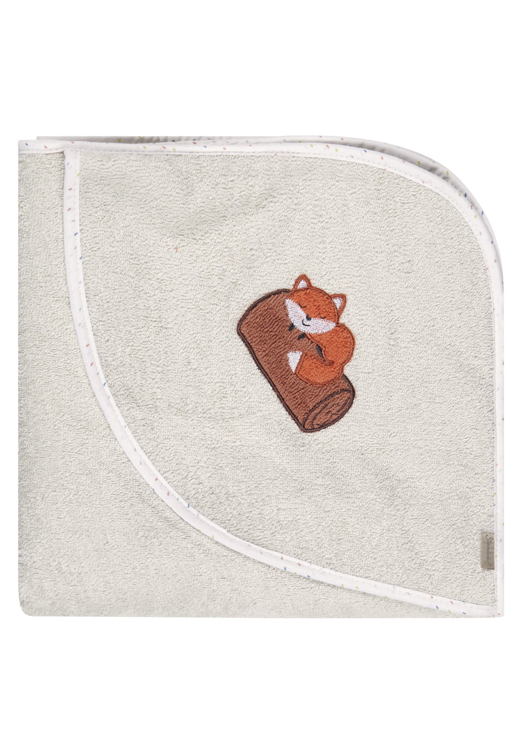 Sterntaler® Badetücher Sterntaler® Kapuzenbadetuch 80x80 cm Filou, 100 % Ba günstig online kaufen