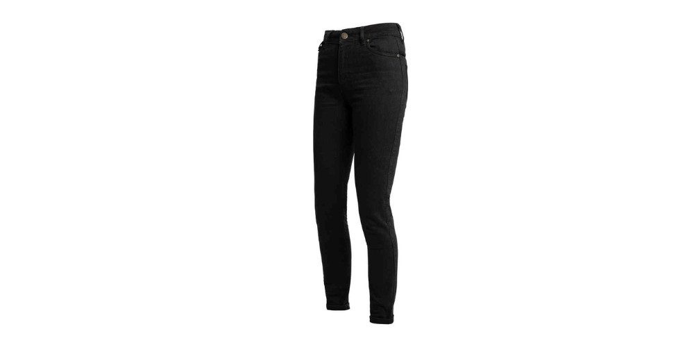 John Doe Motorradhose Luna High Mono Damen Motorradjeans wasserabweisend abriebfest