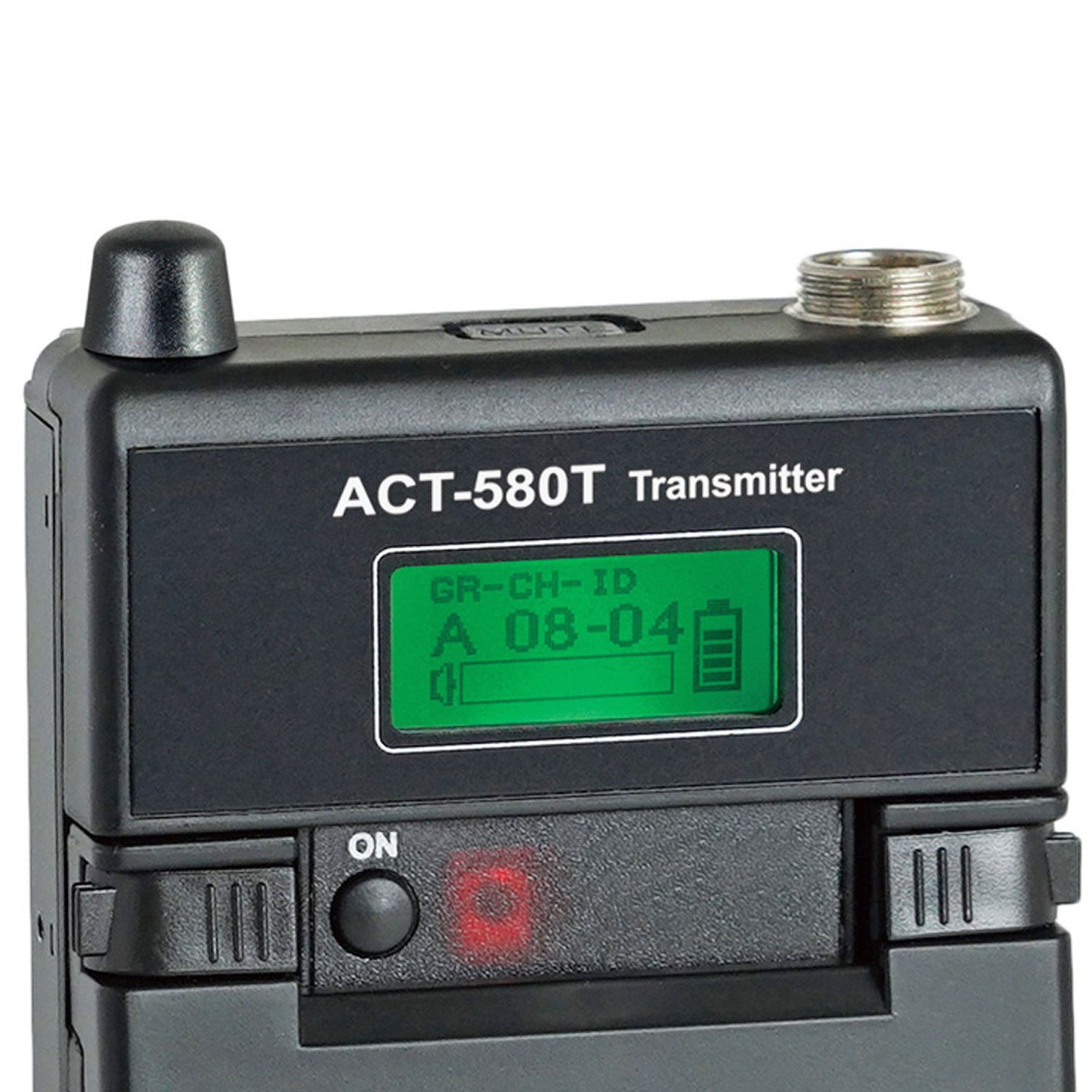 Mipro Audio Mikrofon Mipro ACT-580T Digitaler Taschensender mit MJ-70 Stummschalter (Digitaler Taschensender), Digitaler Taschensender mit Stummschalter