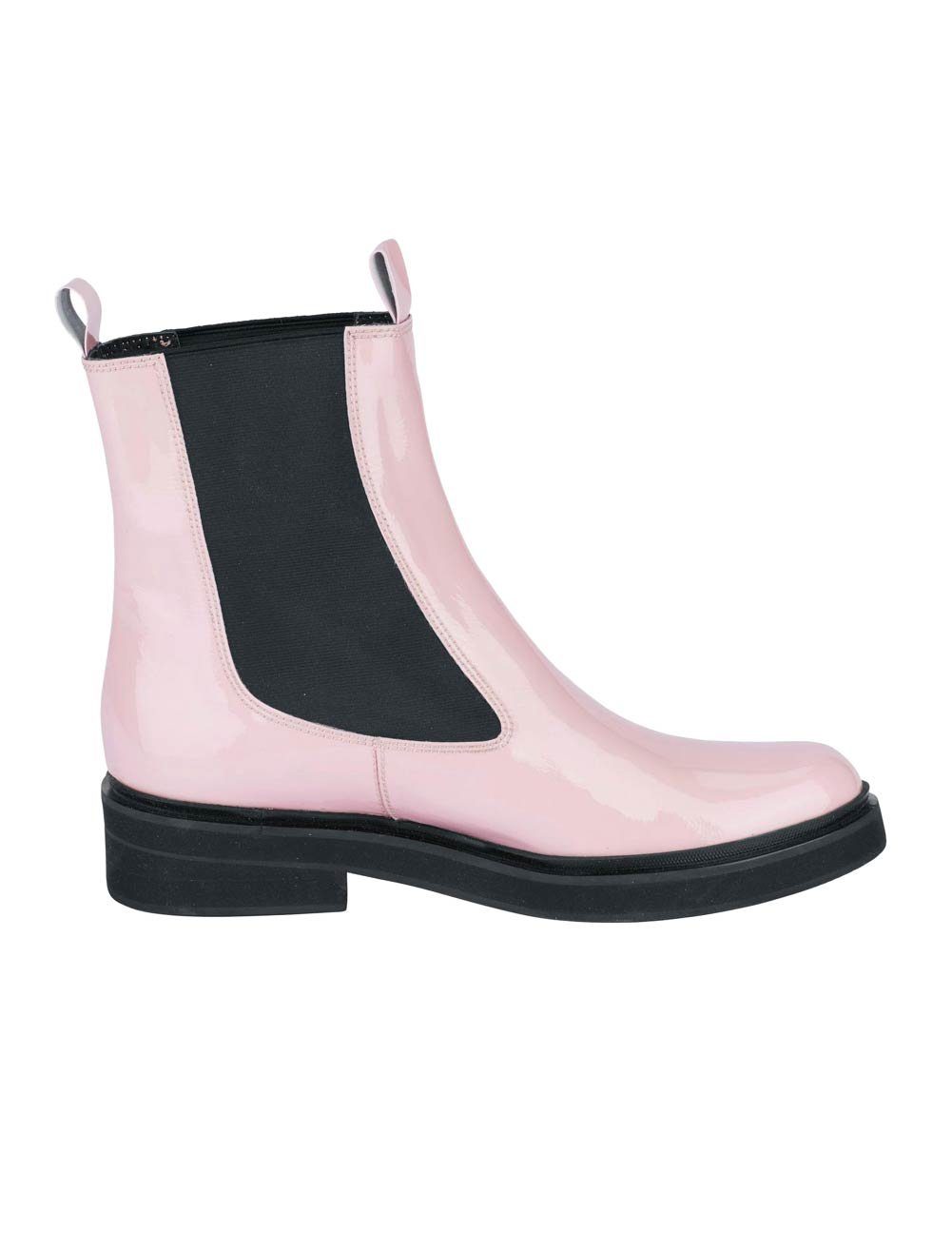 Heine »Heine Damen Lackleder-Chelsea-Boots, rosa« Schnürstiefelette online  kaufen | OTTO