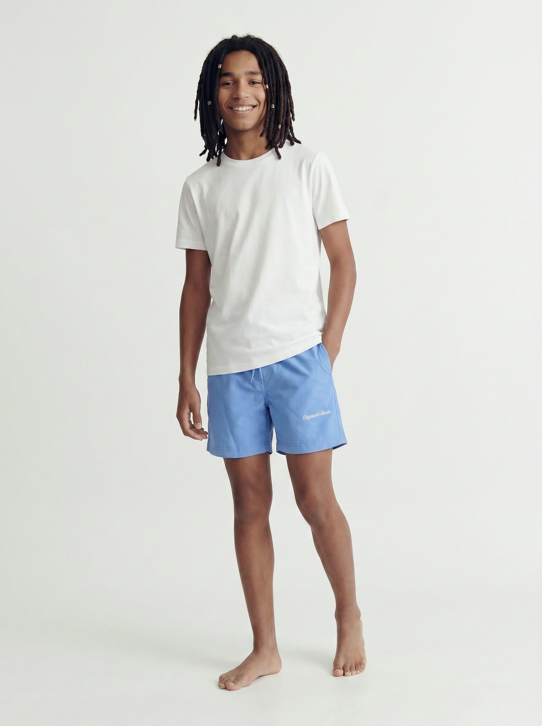 Jack & Jones Junior Badeshorts JPSTMAUI NORREBRO SWIM SHORTS JNR