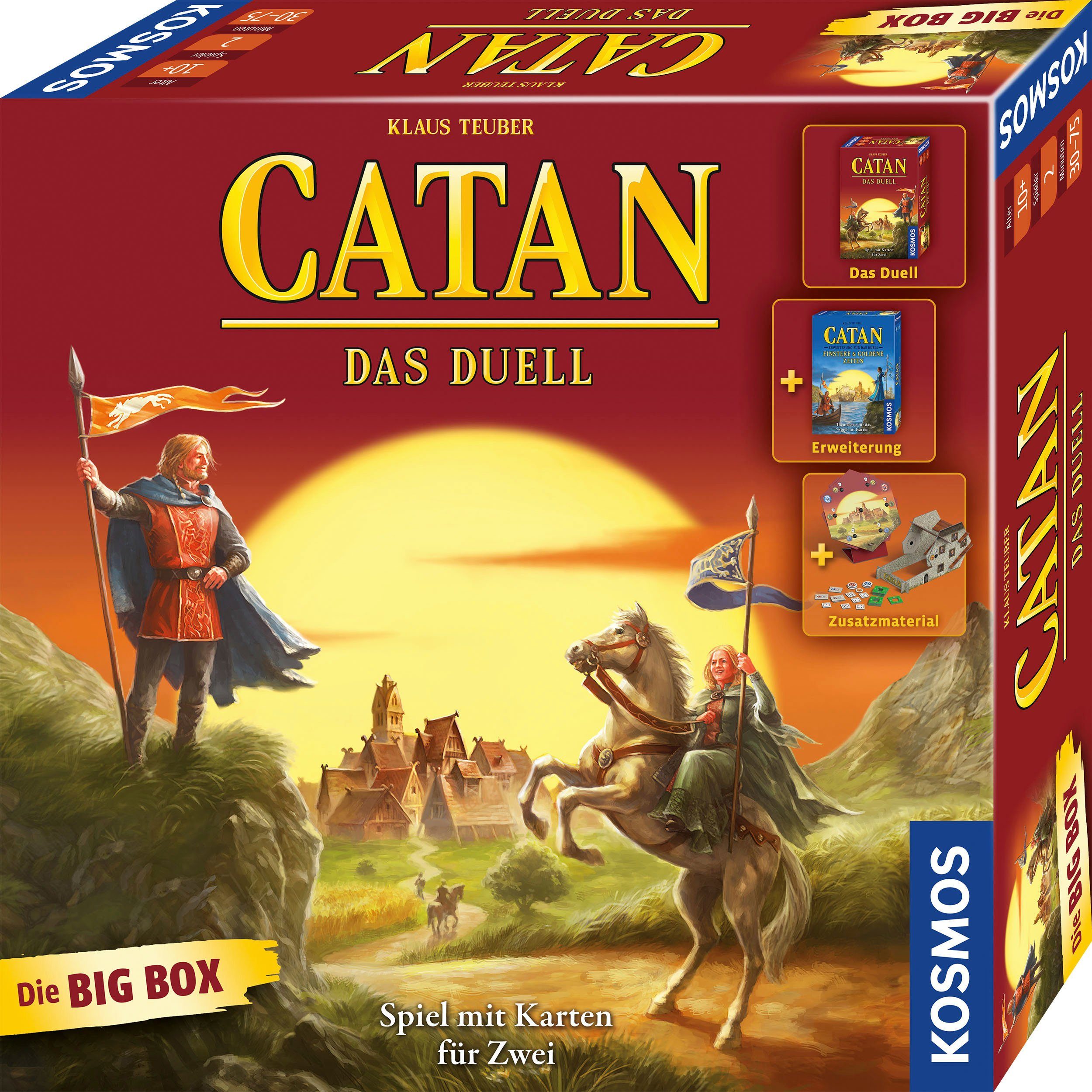 Kosmos Spiel, Strategiespel Catan - Das Duell - Big Box, Made in Germany