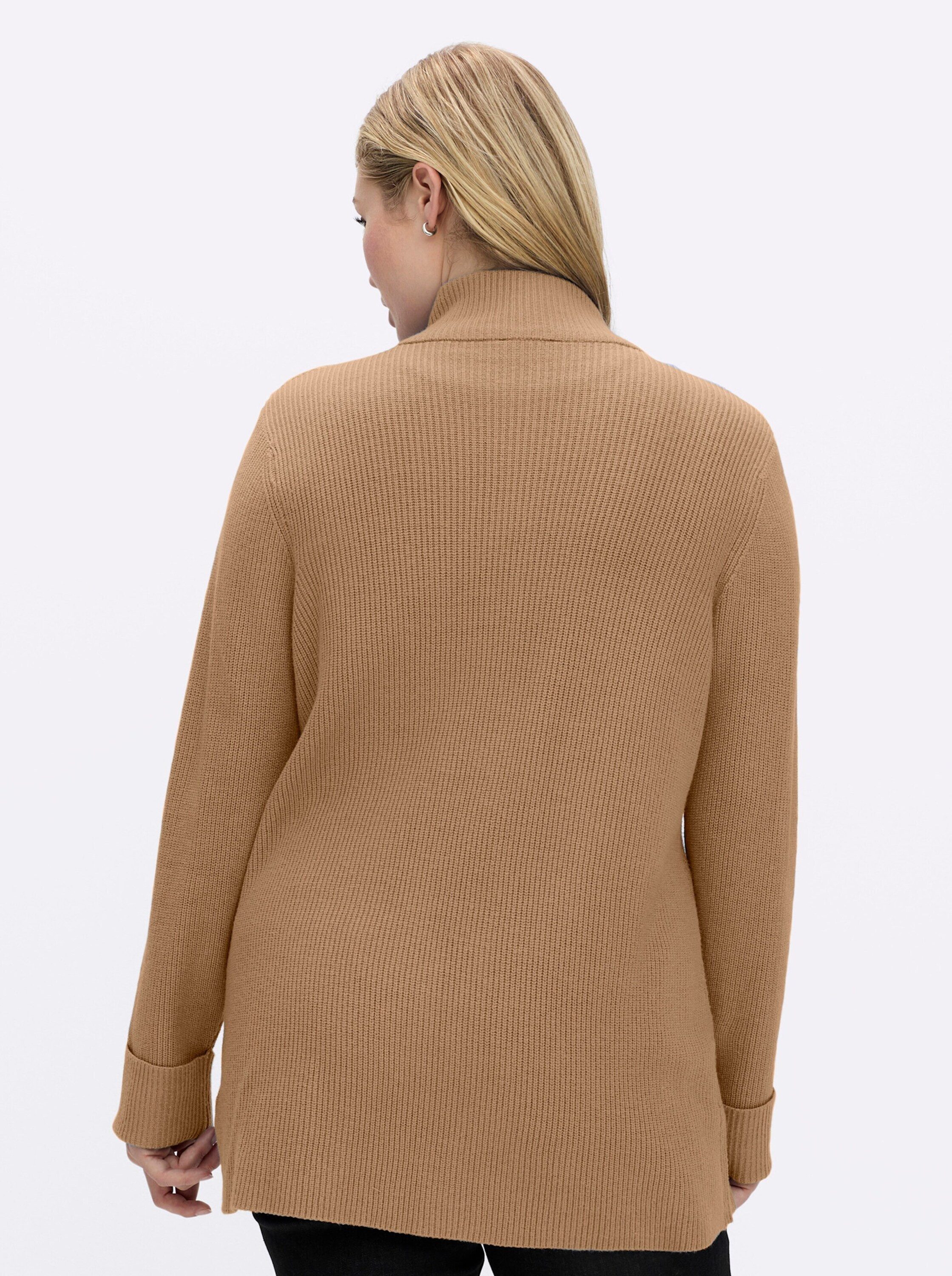 Witt Strickjacke Strickjacke Langarm Rippoptik