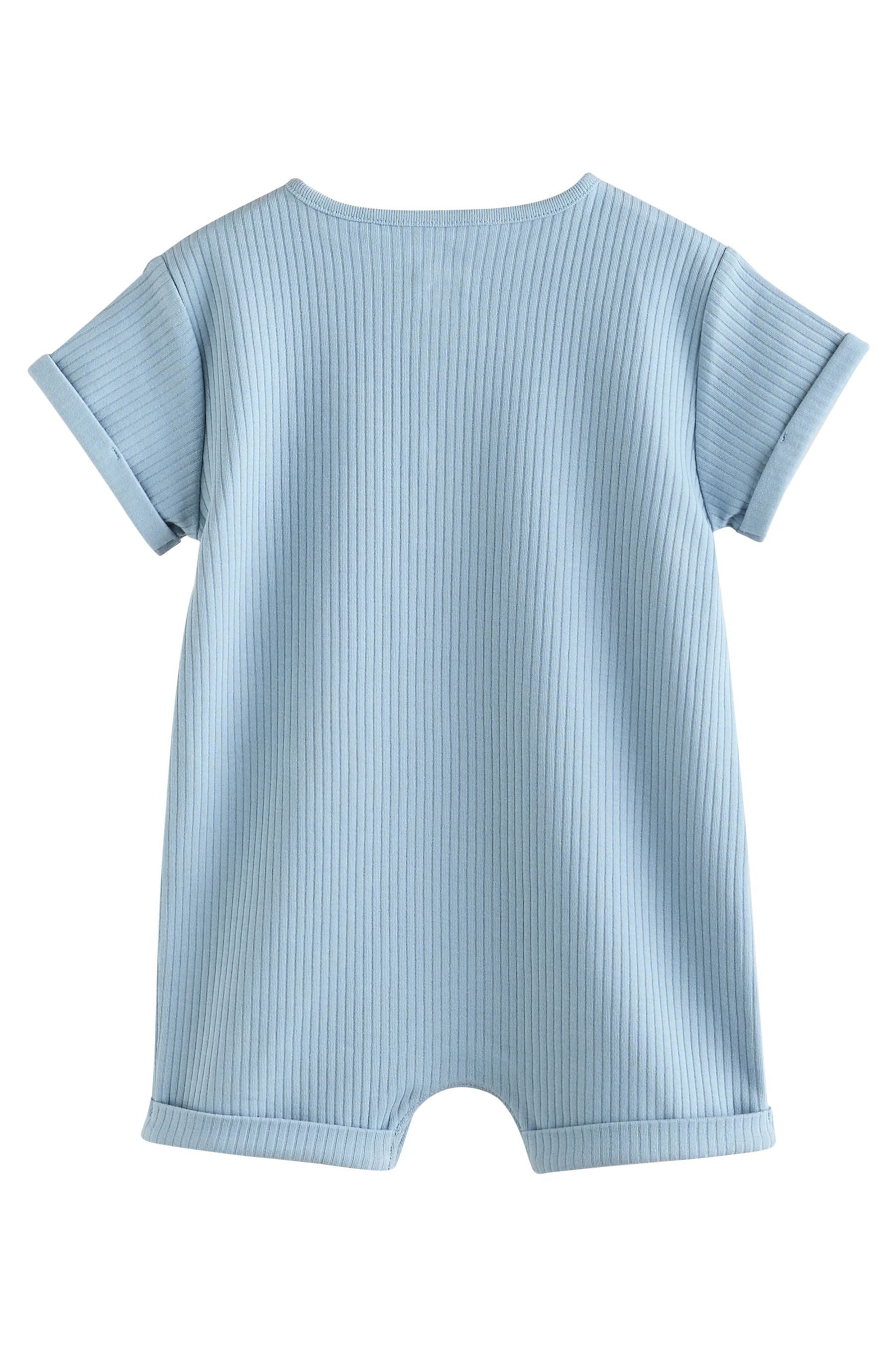 Next Strampler Baby Strampler mit geknöpftem Stehkragen, 4er-Pack (4-tlg)