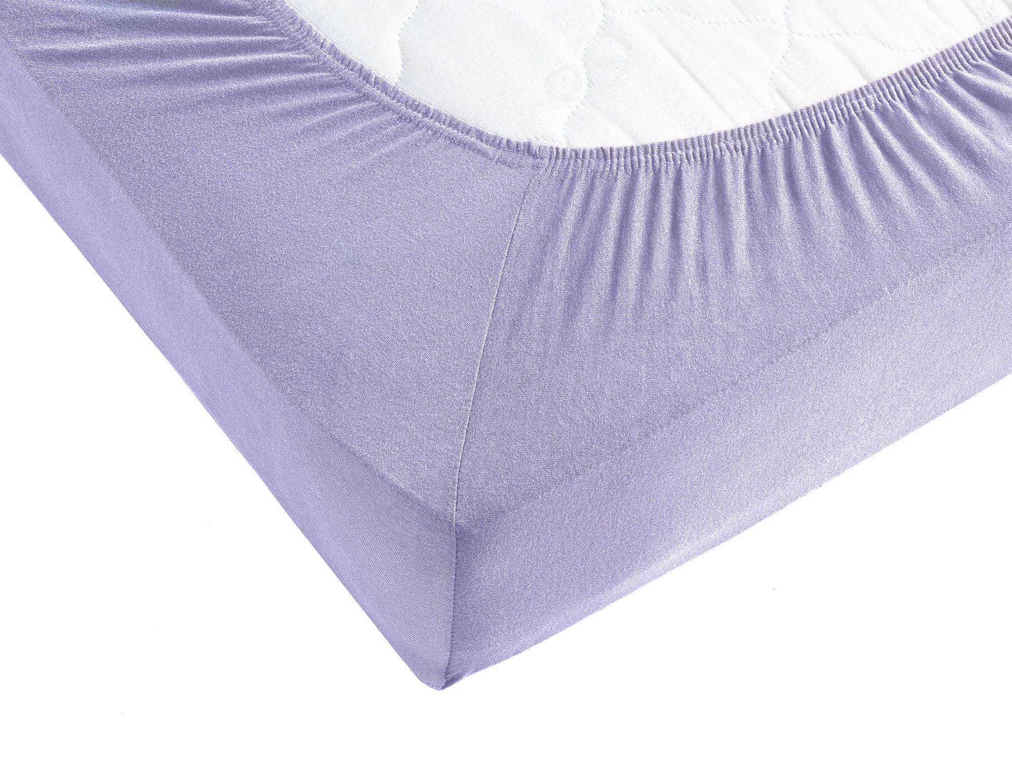 Visaggio Spannbettlaken Jersey aus 100% Baumwolle Spannbetttuch Bettlaken, günstig online kaufen
