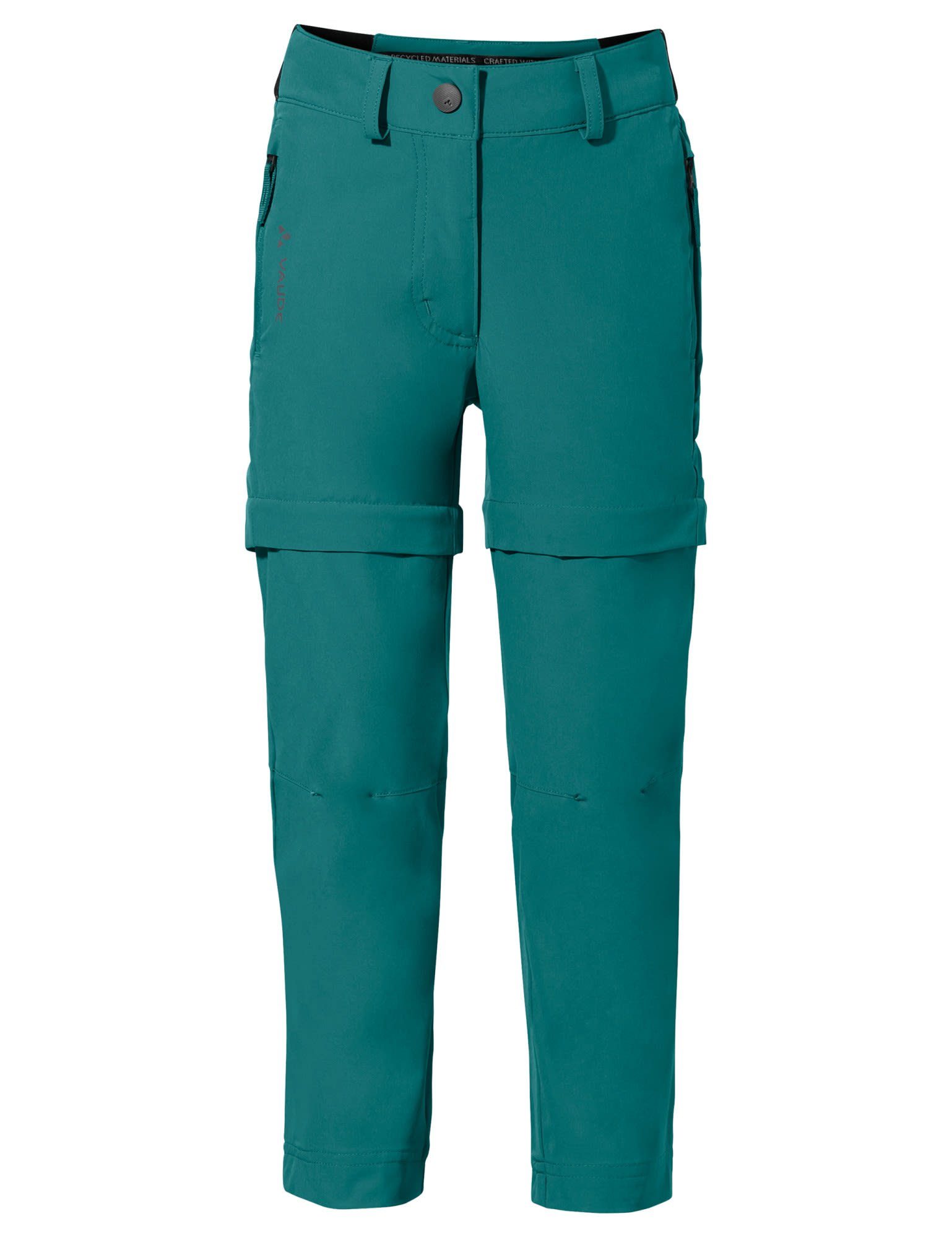 [Qualitätssicherung und kostenloser Versand] VAUDE Hose & Shorts Vaude Slim grün Pants Kids Kinder Zip-off Hose Fit