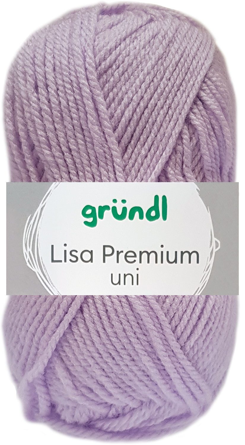 Gründl 50 Gramm Gründl Lisa Premium Uni Bastelgarn