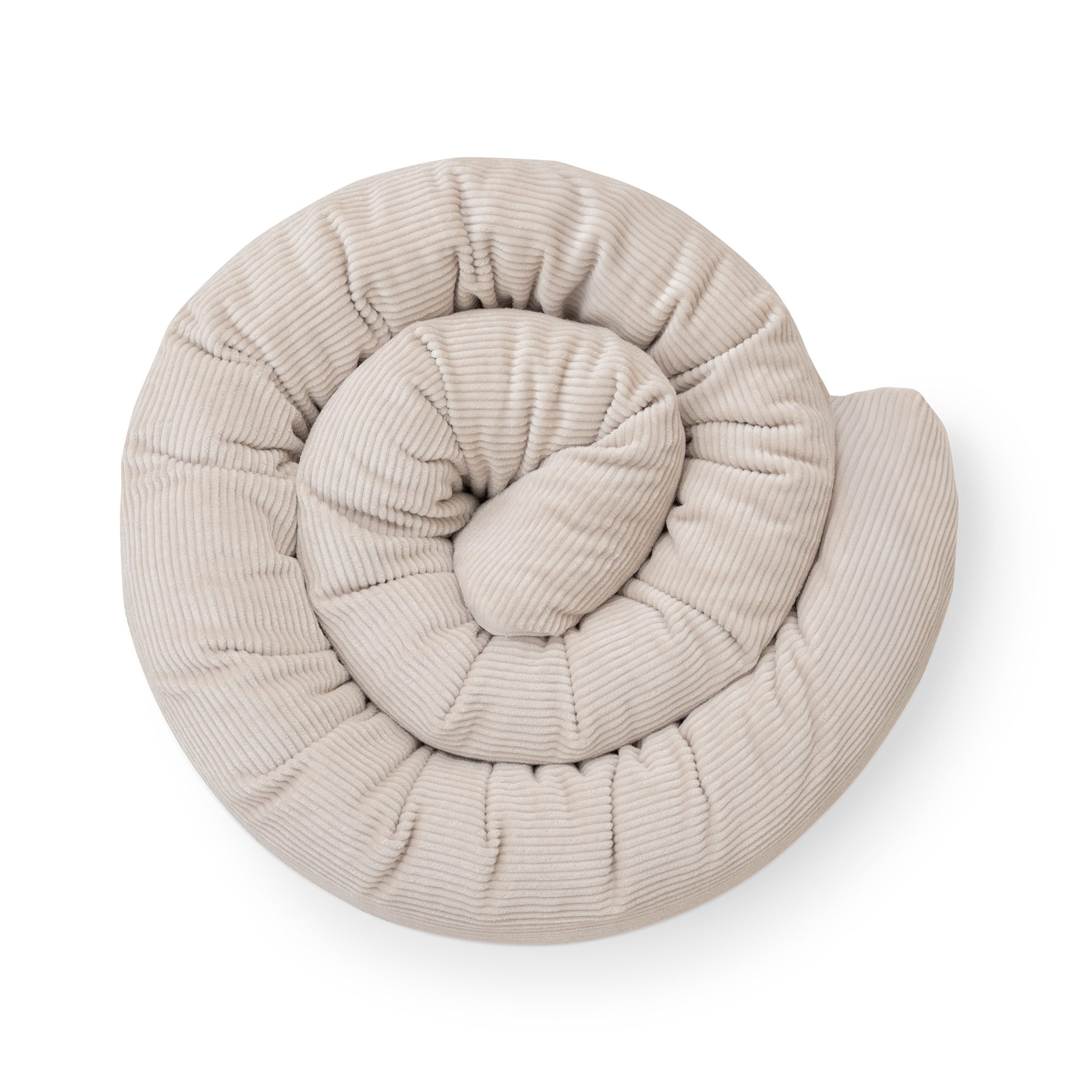 Ehrenkind Защита в краваткуschlange Bettschlange Cord aus 100% Bio-Baumwolle, Schutz und Geborgenheit, (Kuschelschlange, Bettumrandung Babybett), Bettschlange Baby