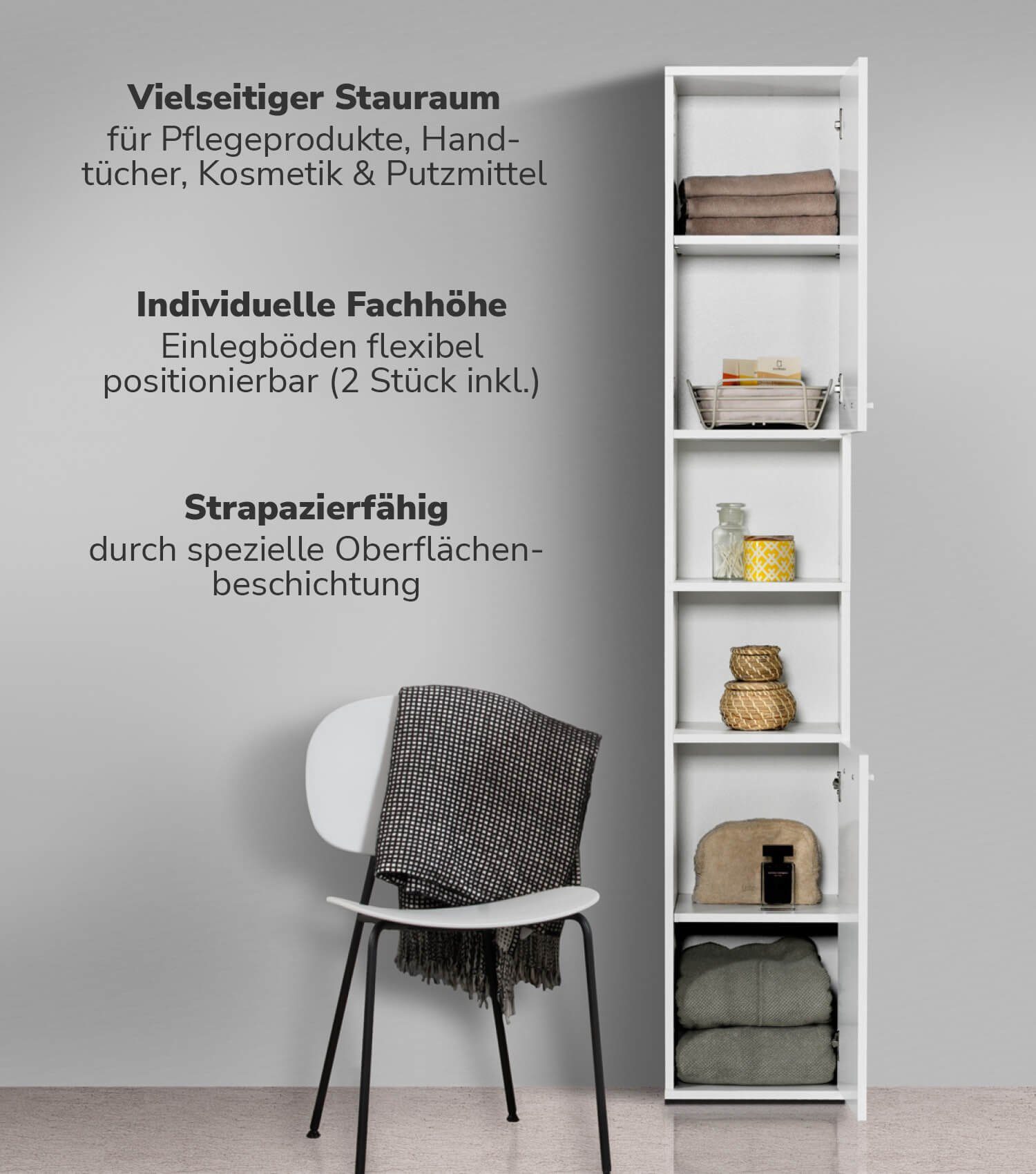 mokebo Hochschrank Der Kapitän (180x33x34 cm, günstig online kaufen