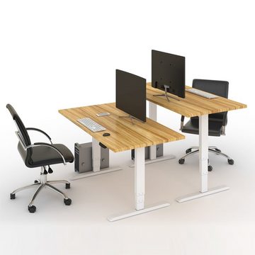 Maclean Schreibtischstuhl MC-763, Elektrisch Höhenverstellbares Tischgestell