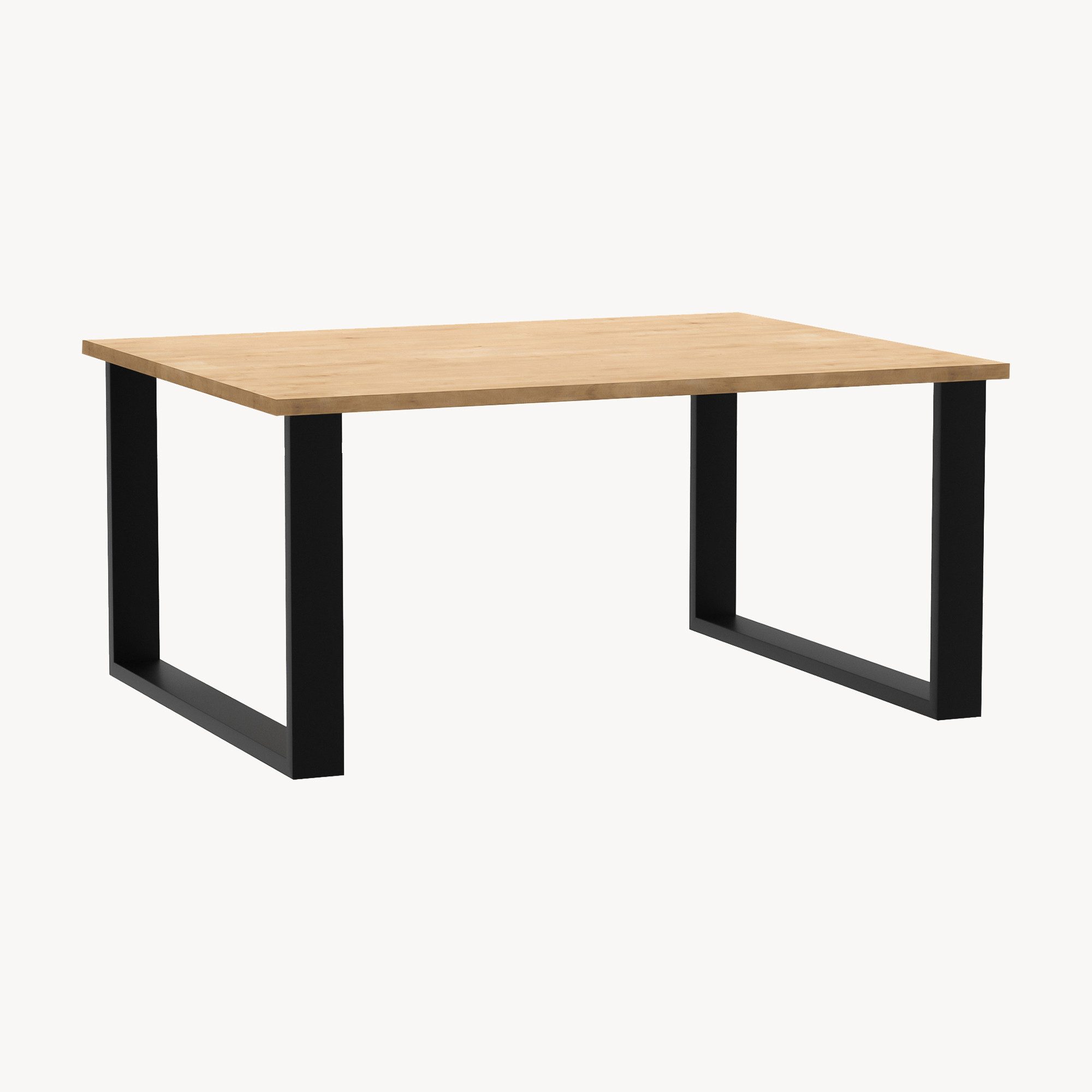 en.casa Untergestell, »Makers« für Couchtisch 40 x 66 cm Stahl Schwarz günstig online kaufen