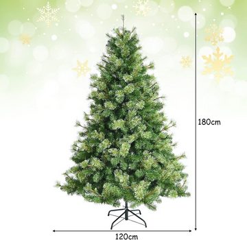 KOMFOTTEU Künstlicher Weihnachtsbaum Christbaum, 180cm