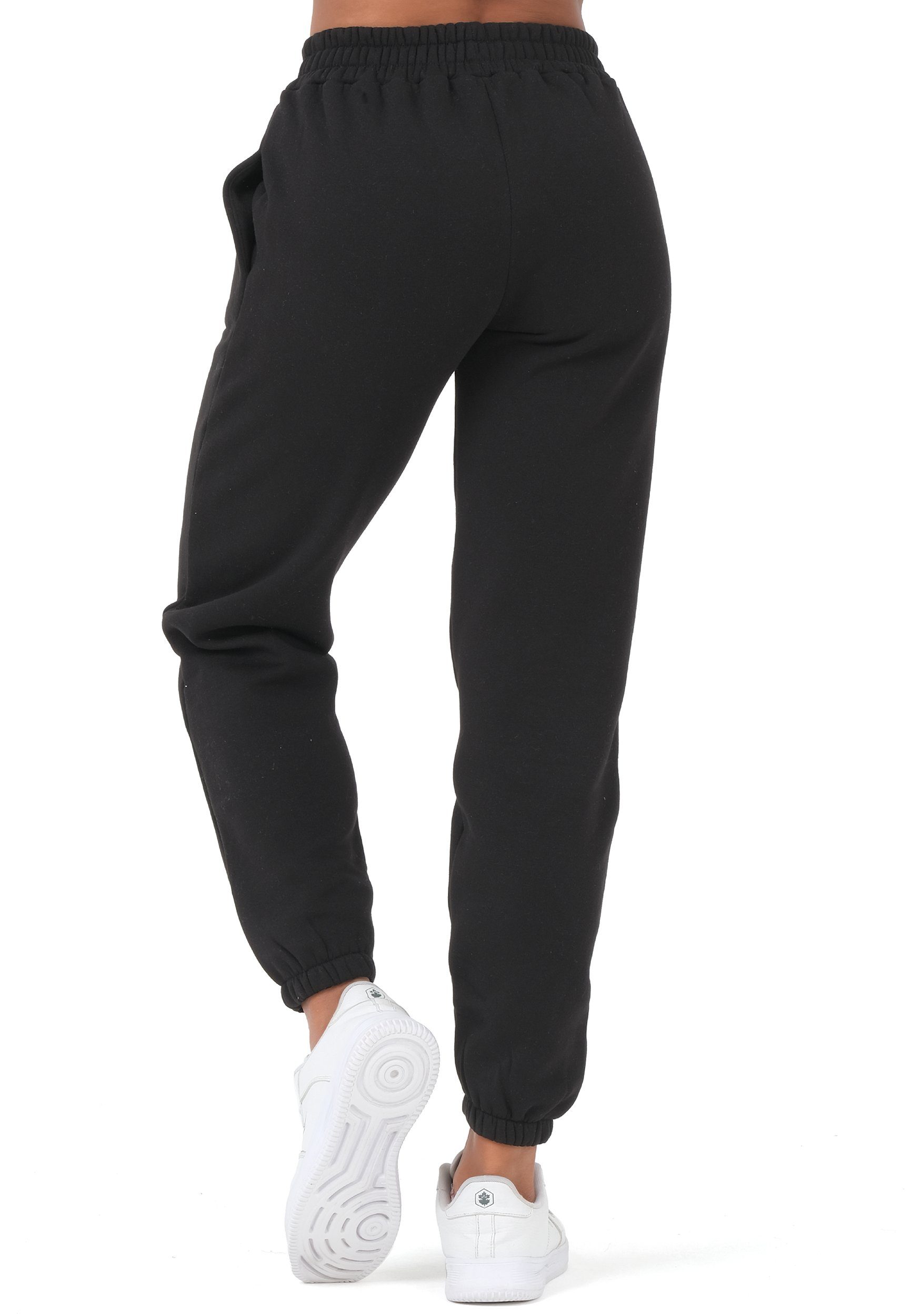 Smith & Solo Jogginghose Jogginghose Damen Winter, Sporthose Premium Sweathose (1-tlg) Baumwolle