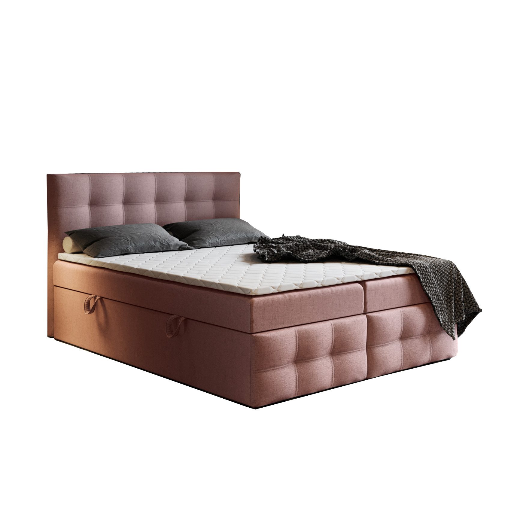 Godre Boxspringbett mit Bettkasten Ewora 3 günstig online kaufen