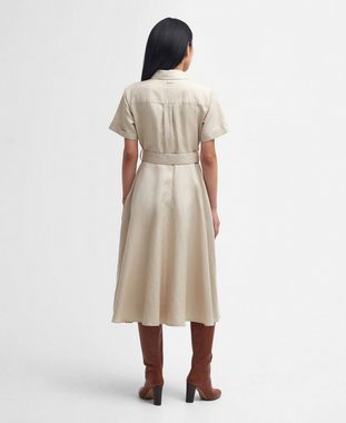 Barbour Hemdblusenkleid Damen Kleid MARGARET aus Leinen-Baumwoll-Mix (1-tlg)