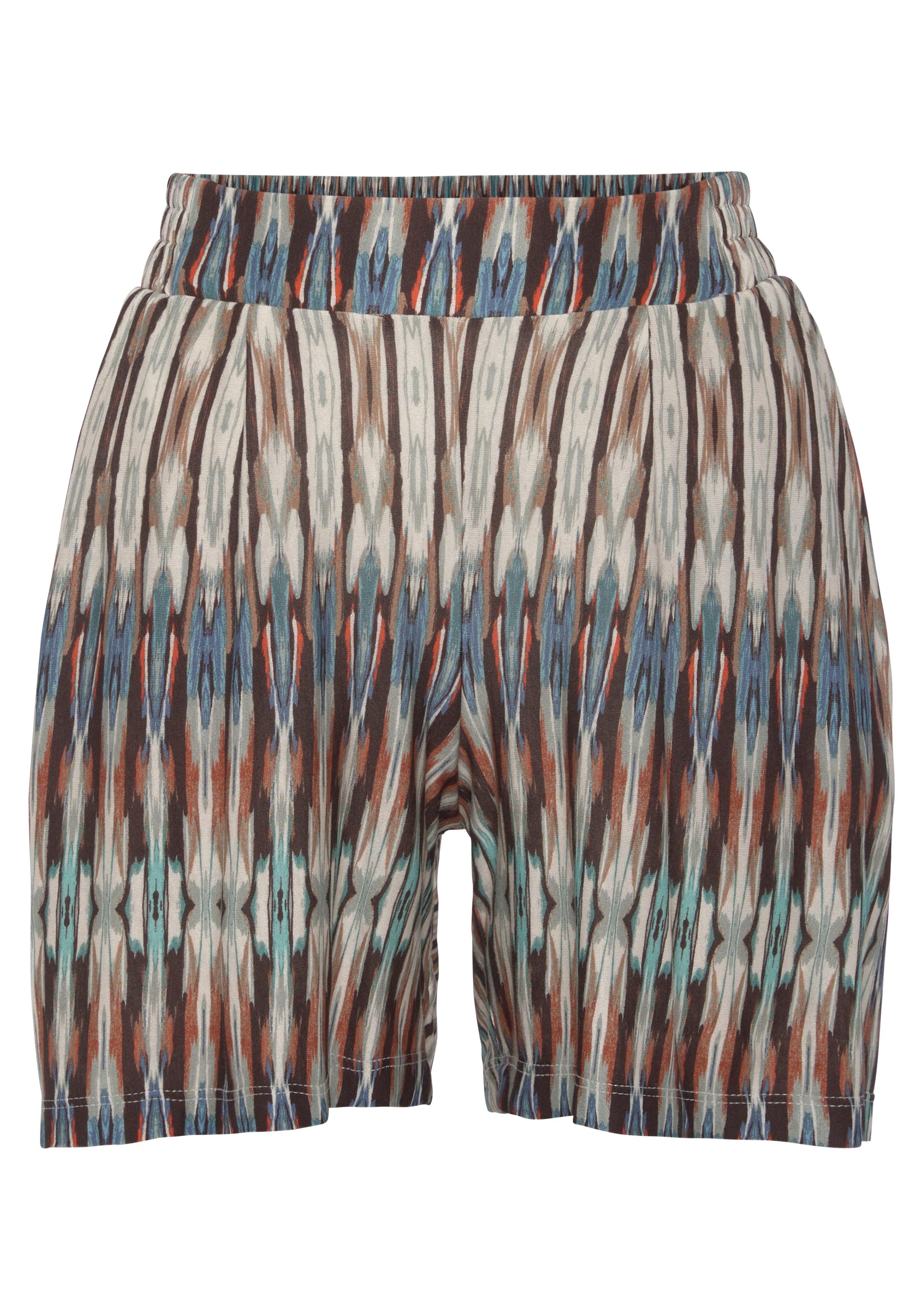 Vivance Shorts mit Ethnoprint, kurze Hose günstig online kaufen